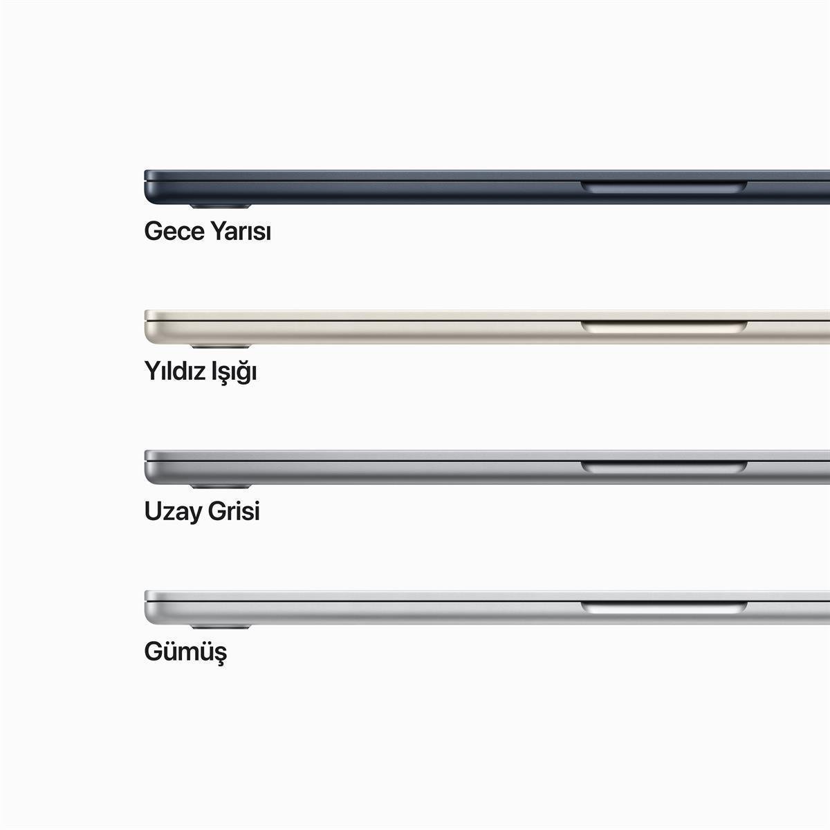 MacBook Air 15'' 8-Core CPU 10-Core GPU Apple M2 /8GB /256GB SSD /Midnight MQKW3TU/A