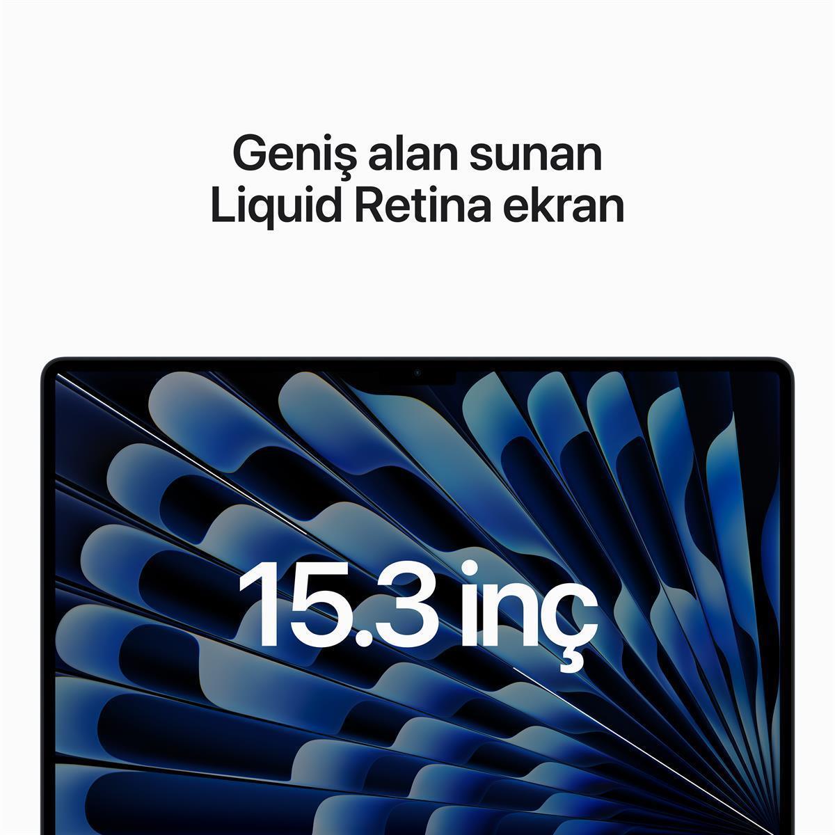 MacBook Air 15'' 8-Core CPU 10-Core GPU Apple M2 /8GB /256GB SSD /Midnight MQKW3TU/A