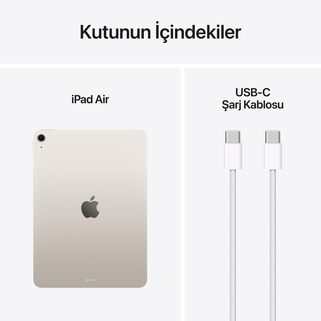 iPad Air M3 11'' Wi-Fi 128GB Yıldız Işığı MC9Y4TU/A