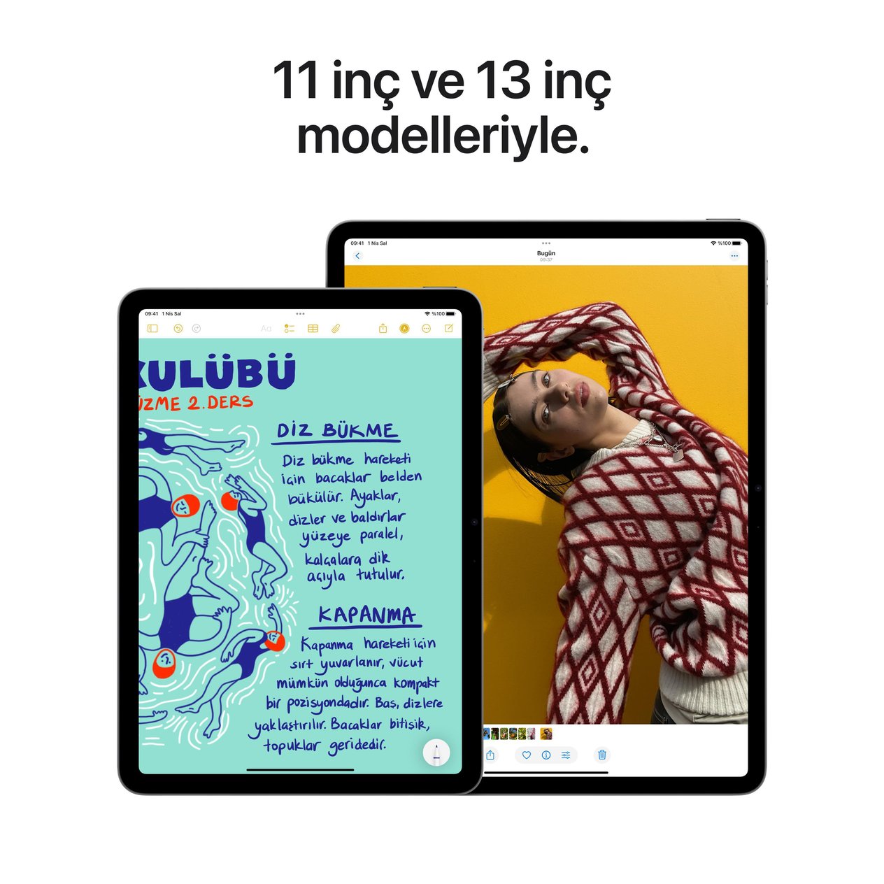 iPad Air M3 13'' Wi-Fi + Cellular 128GB Yıldız Işığı MCJ34TU/A