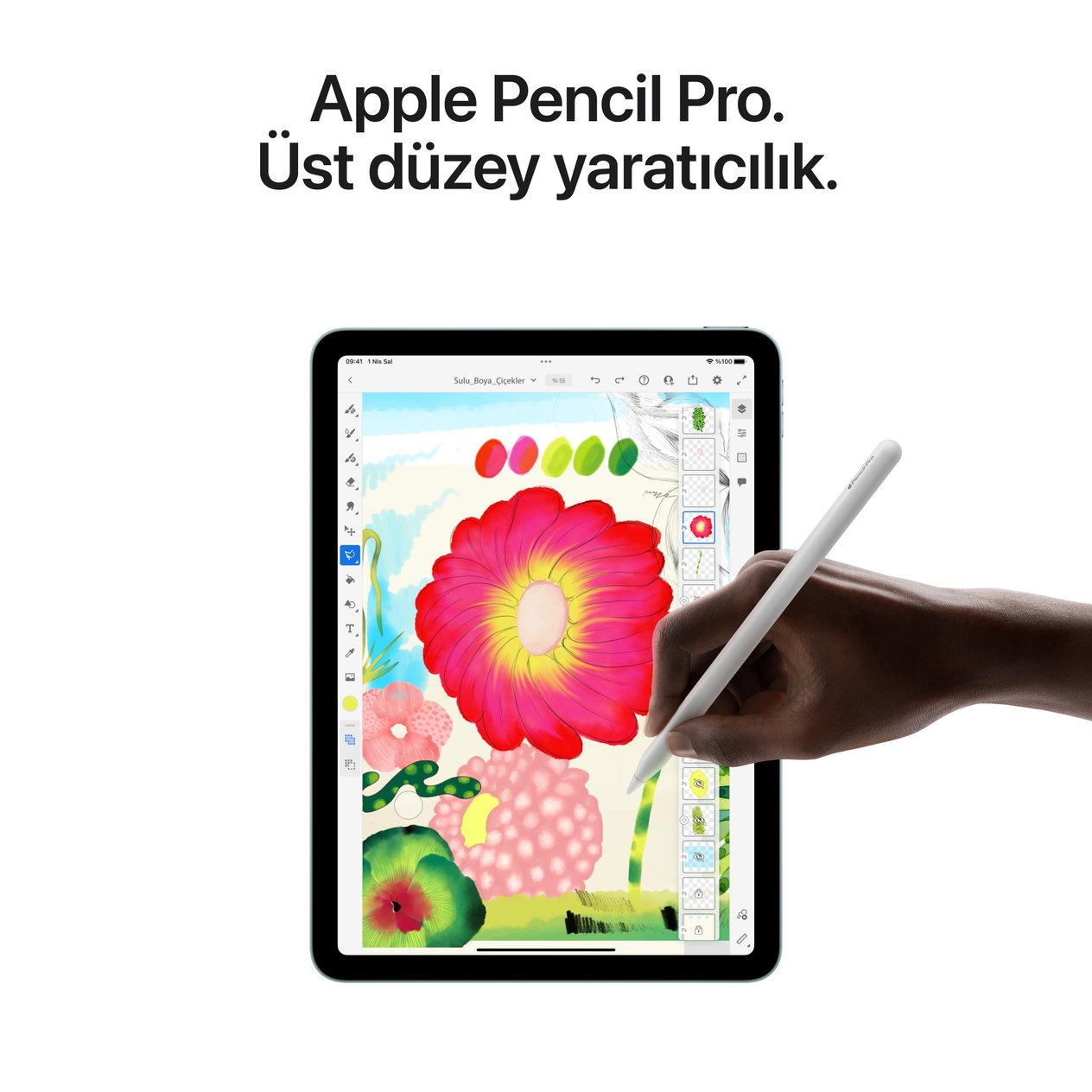 iPad Air M3 13'' Wi-Fi 128GB Uzay Grisi MCNH4TU/A