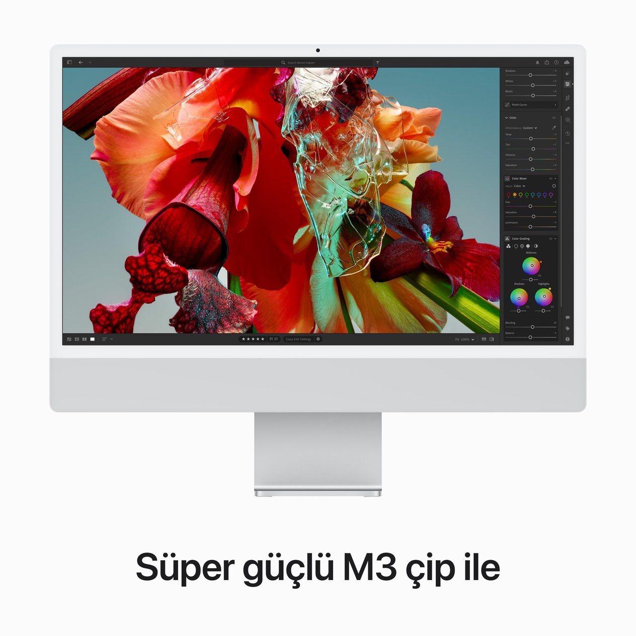 iMac 24'' Retina 4.5K Apple M3 / 8-Core CPU 10-Core GPU / 8GB / 256GB SSD / Silver MQRJ3TU/A