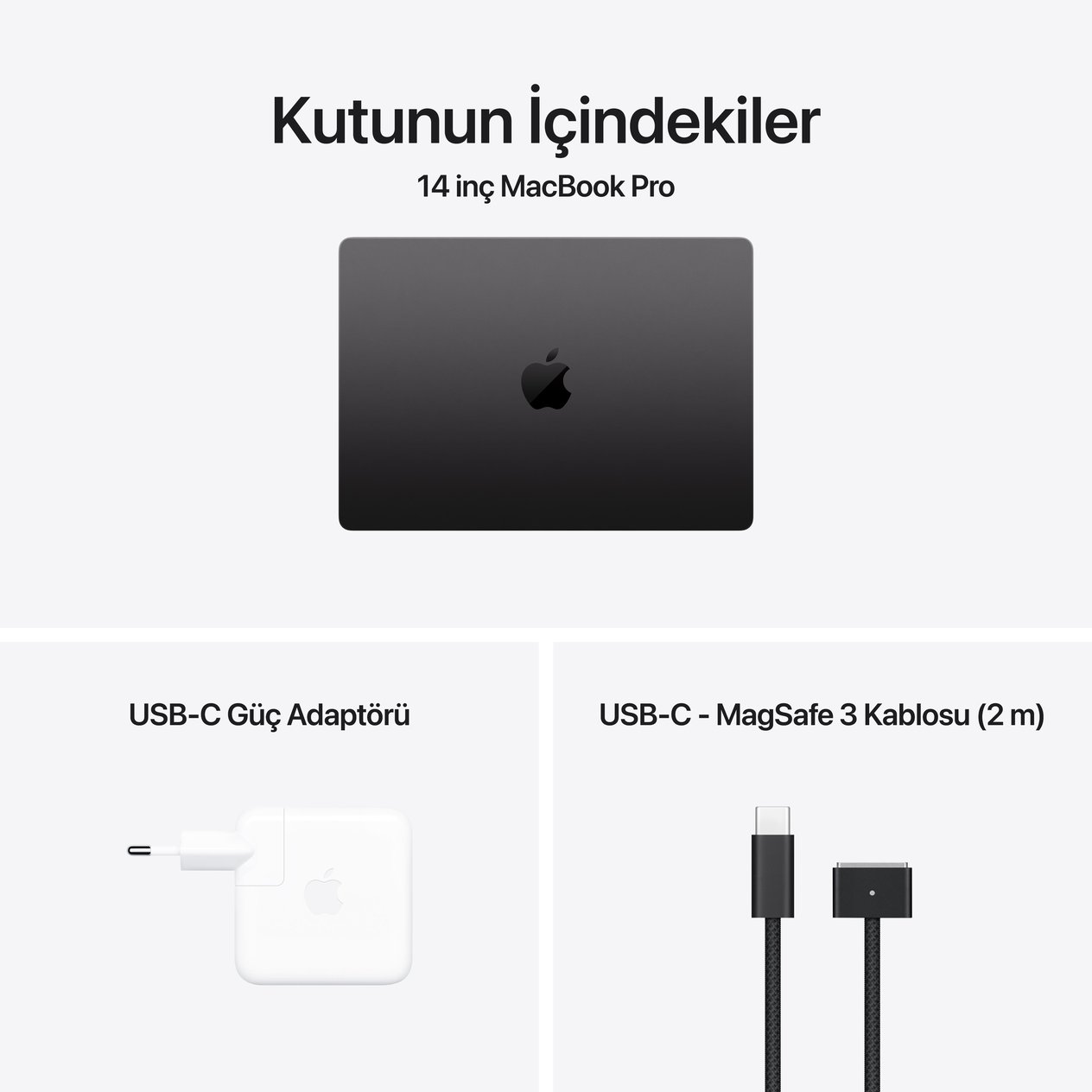 MacBook Pro 14'' 10-Core CPU 10-Core GPU Apple M4 16GB 512GB SSD S.Black MW2U3TU/A