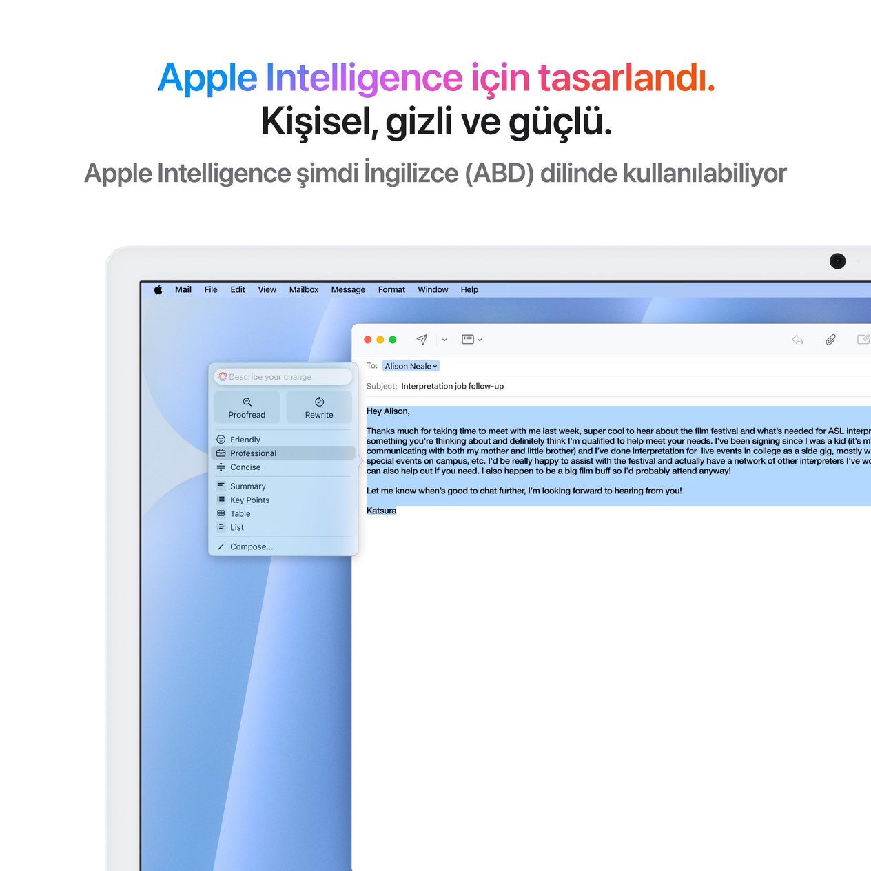 iMac 24'' Retina 4.5K Apple M4 / 10-Core CPU 10-Core GPU / 16GB / 256GB SSD / Mavi MWUY3TU/A
