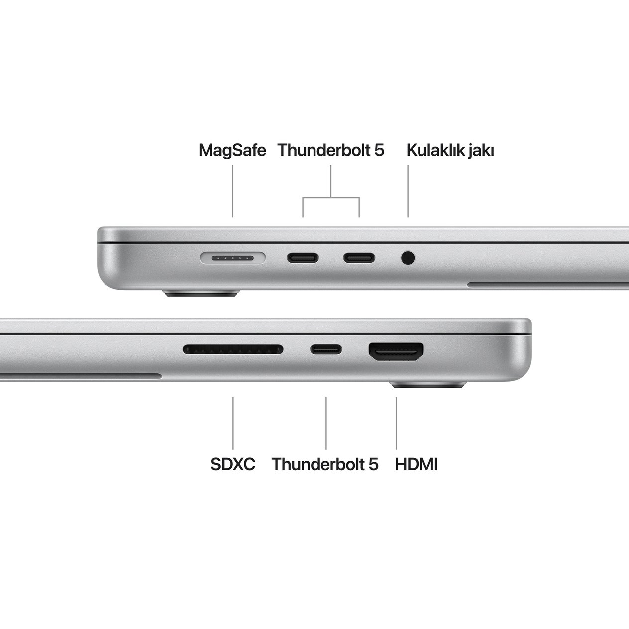 MacBook Pro 16'' 14-Core CPU 20-Core GPU Apple M4 Pro 24GB 512GB SSD Silver MX2T3TU/A