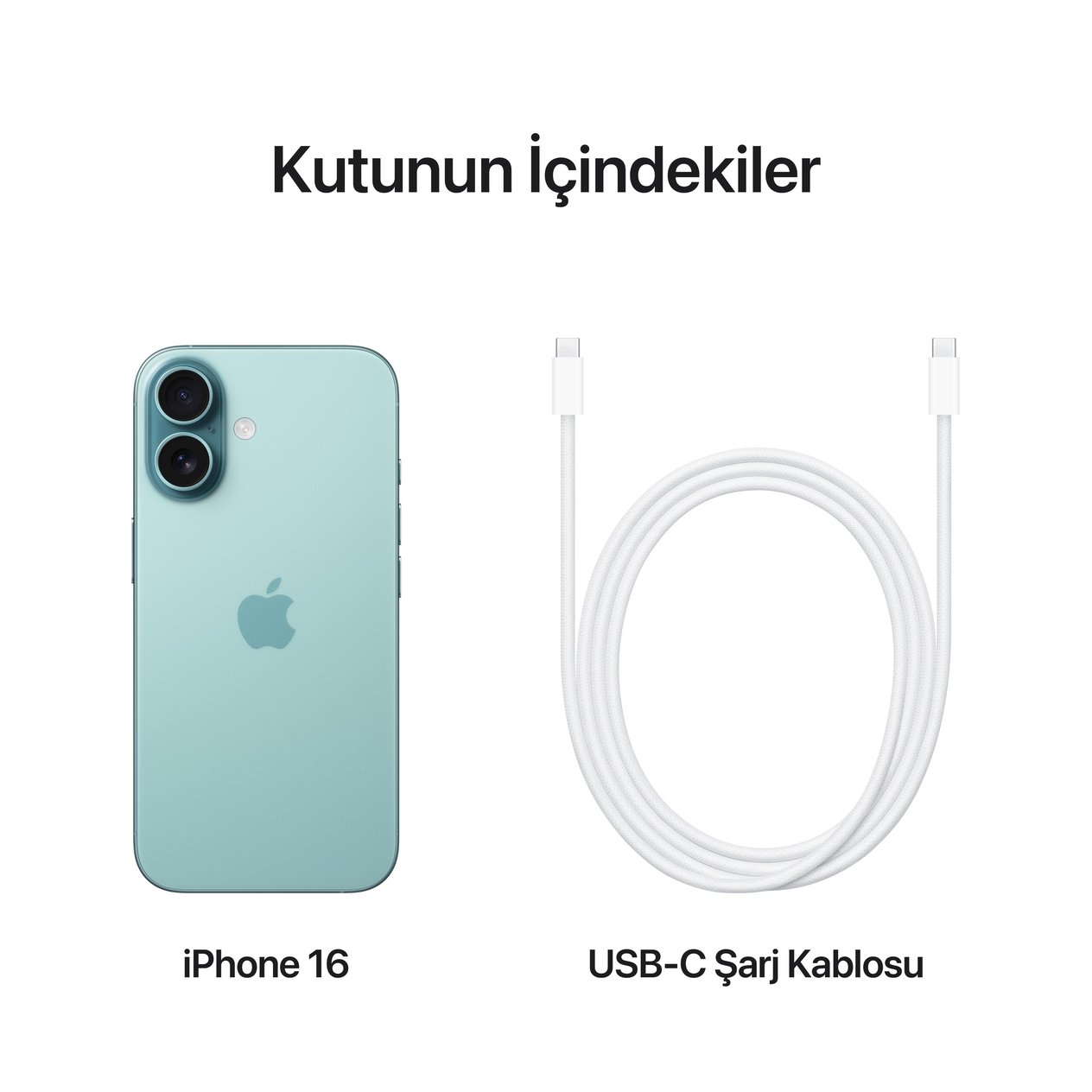 iPhone 16 128GB Deniz Mavisi