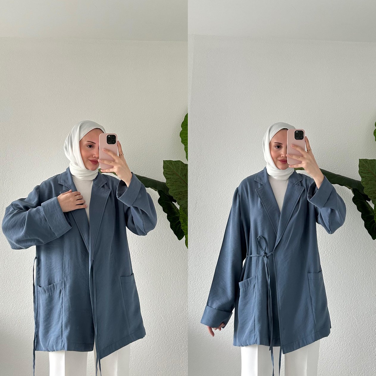 BAĞLAMA DETAYLI TENSEL KAP