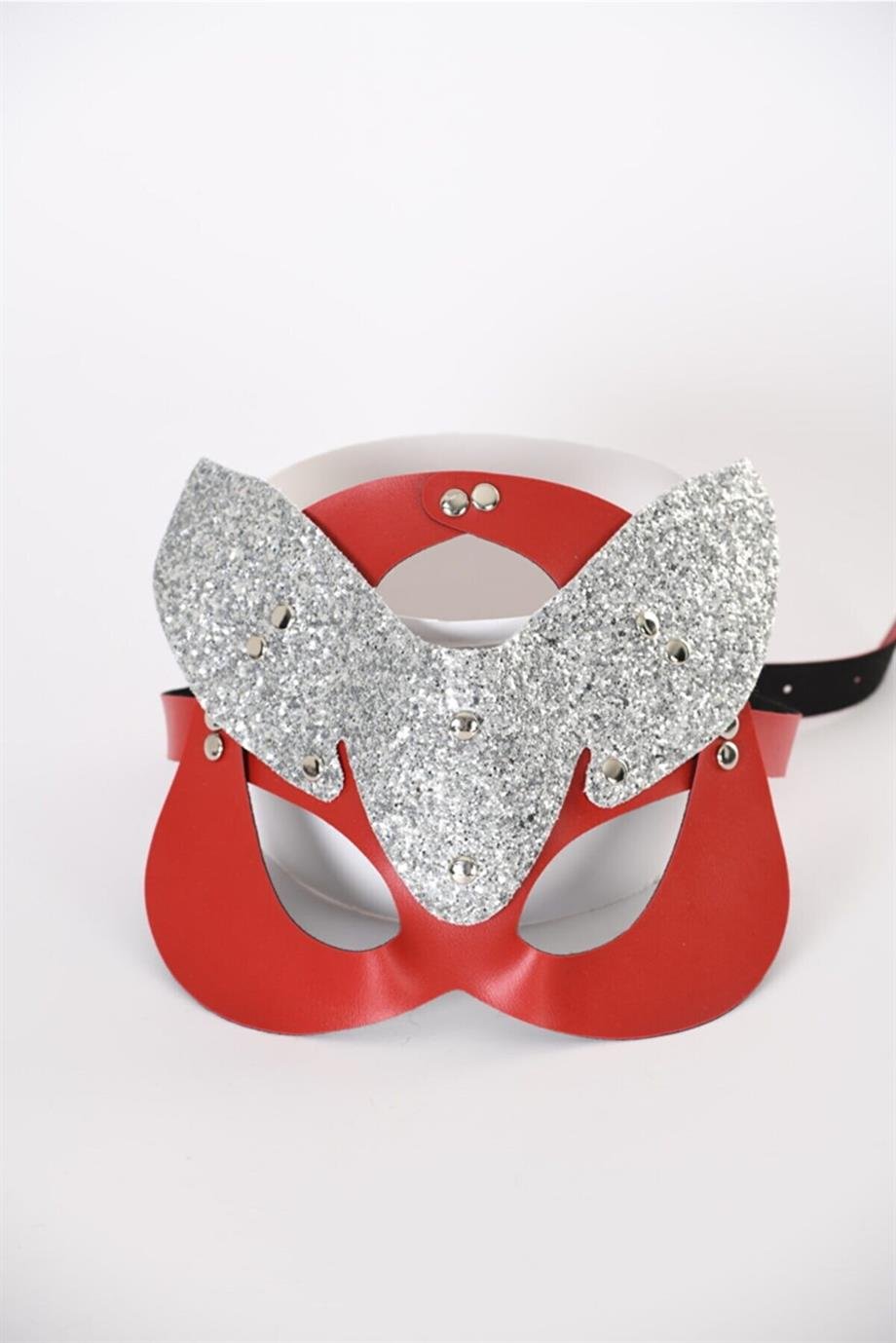 Fantazi Maske Deri Harness