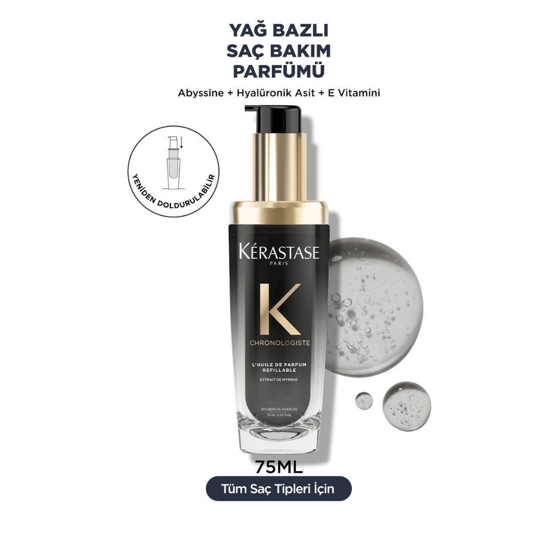 Kerastase Chronologiste L'Huile de Parfum Canlandırıcı Saç Bakım Yağı 75ml