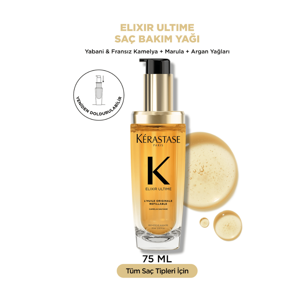 Kerastase Elixir Ultime Parlaklık Veren Saç Bakım Yağı 75ml
