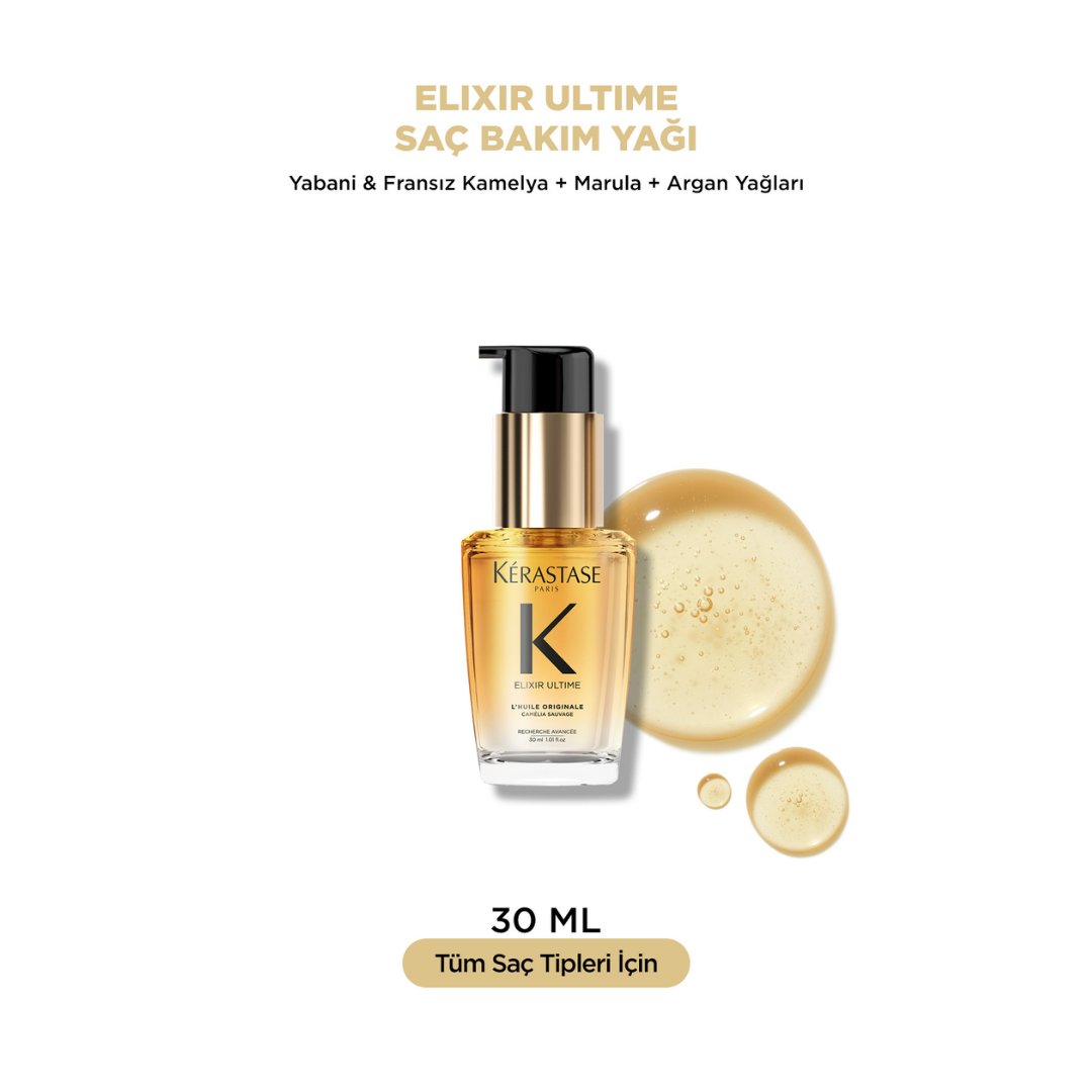 Kerastase Elixir Ultime Parlaklık Veren Saç Bakım Yağı 30ml