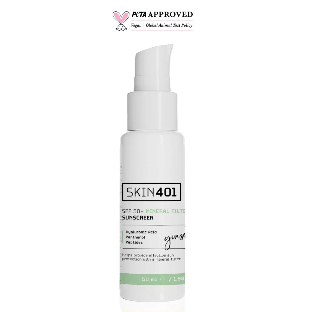 Skin401 SPF 50+ Mineral Filtre Güneş Kremi 50ml