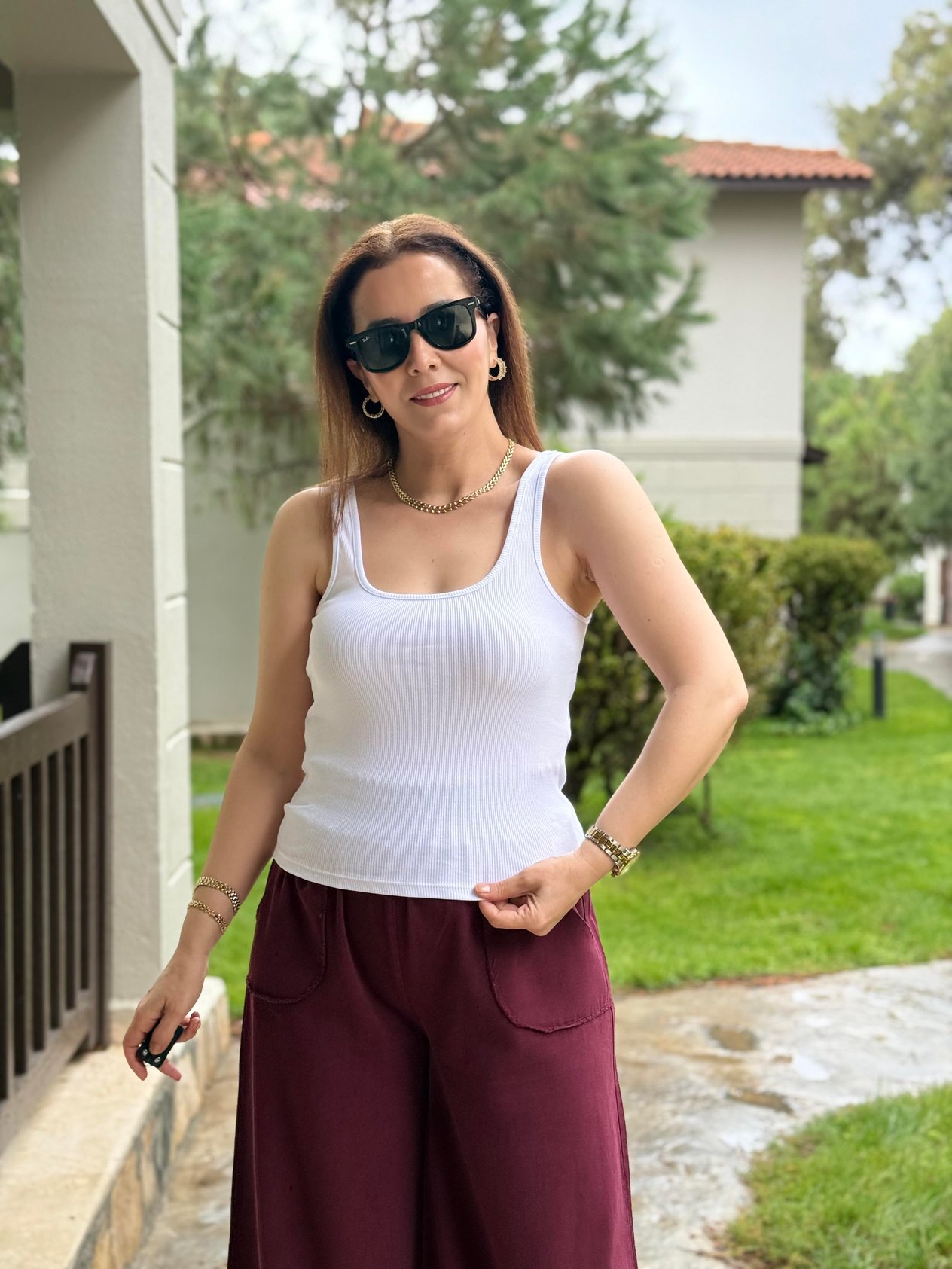İnce Askılı Atlet Beyaz