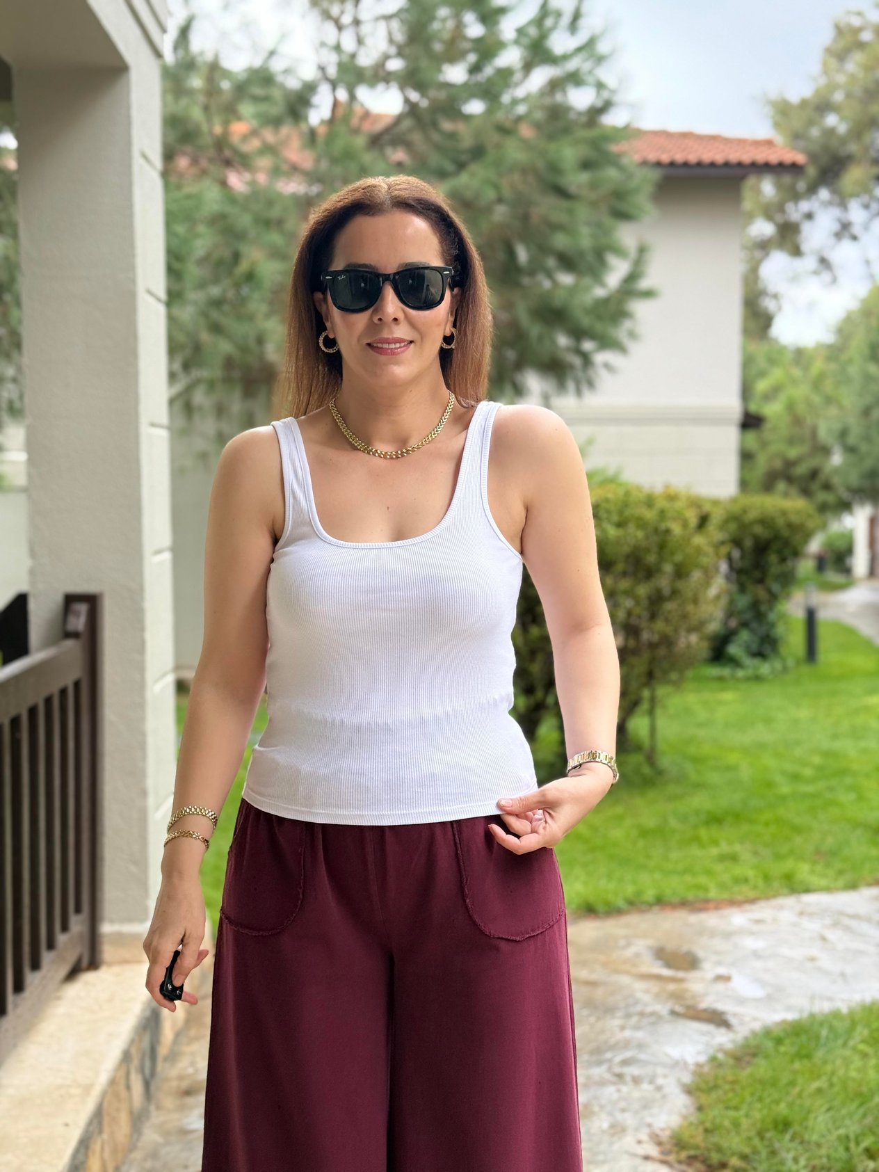 İnce Askılı Atlet Beyaz