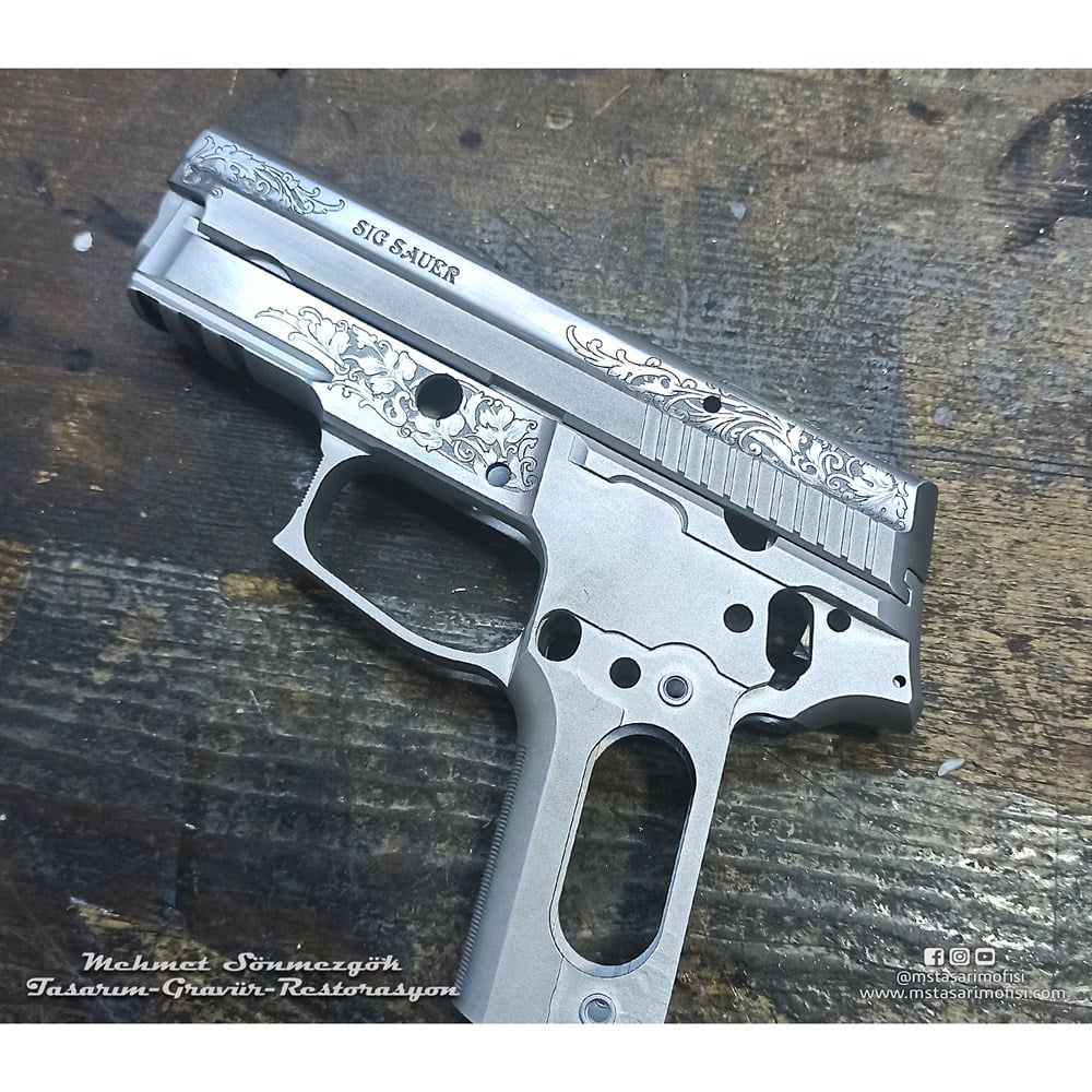 Sig Sauer P229 Gravür // Serpme Gravür