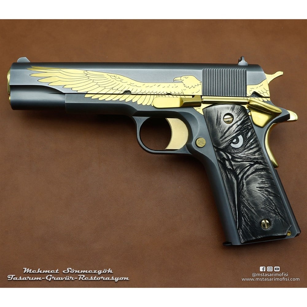 Tisaş 1911 Gravür // Amerikan Kartal (Klasik Model 3)