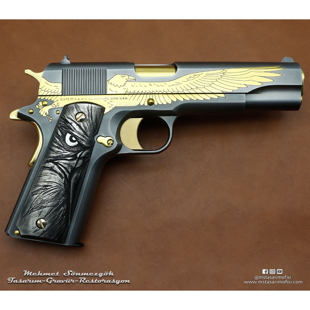 Tisaş 1911 Gravür // Amerikan Kartal (Klasik Model 3)