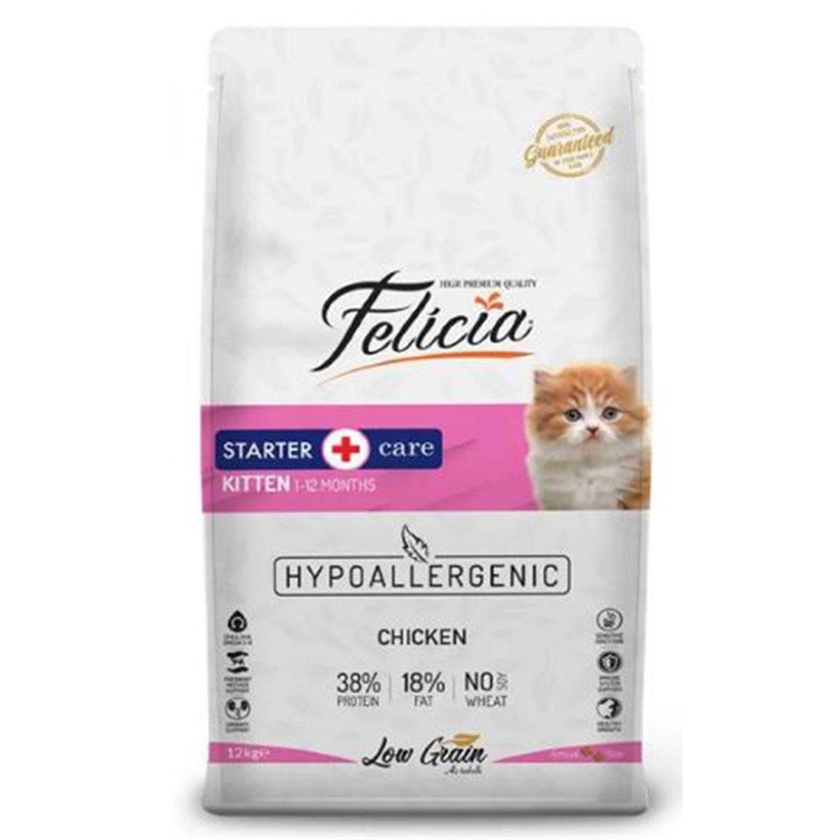 Felicia Yavru Tavuklu Az Tahıllı HypoAllergenic Kedi Maması1271