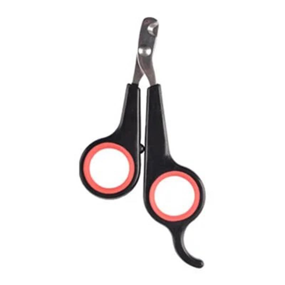 FLAMINGO KEDİ KÖPEK TIRNAK MAKASI SİYAH KIRMIZI5400585068467