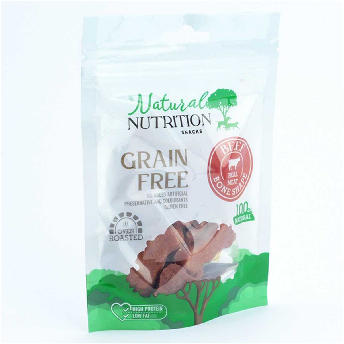 NATURAL NUTRİTİON BİFTEK ETİ KEMİK ŞEKİLLİ KÖPEK ÖDÜLÜ 75 GR8683497000511