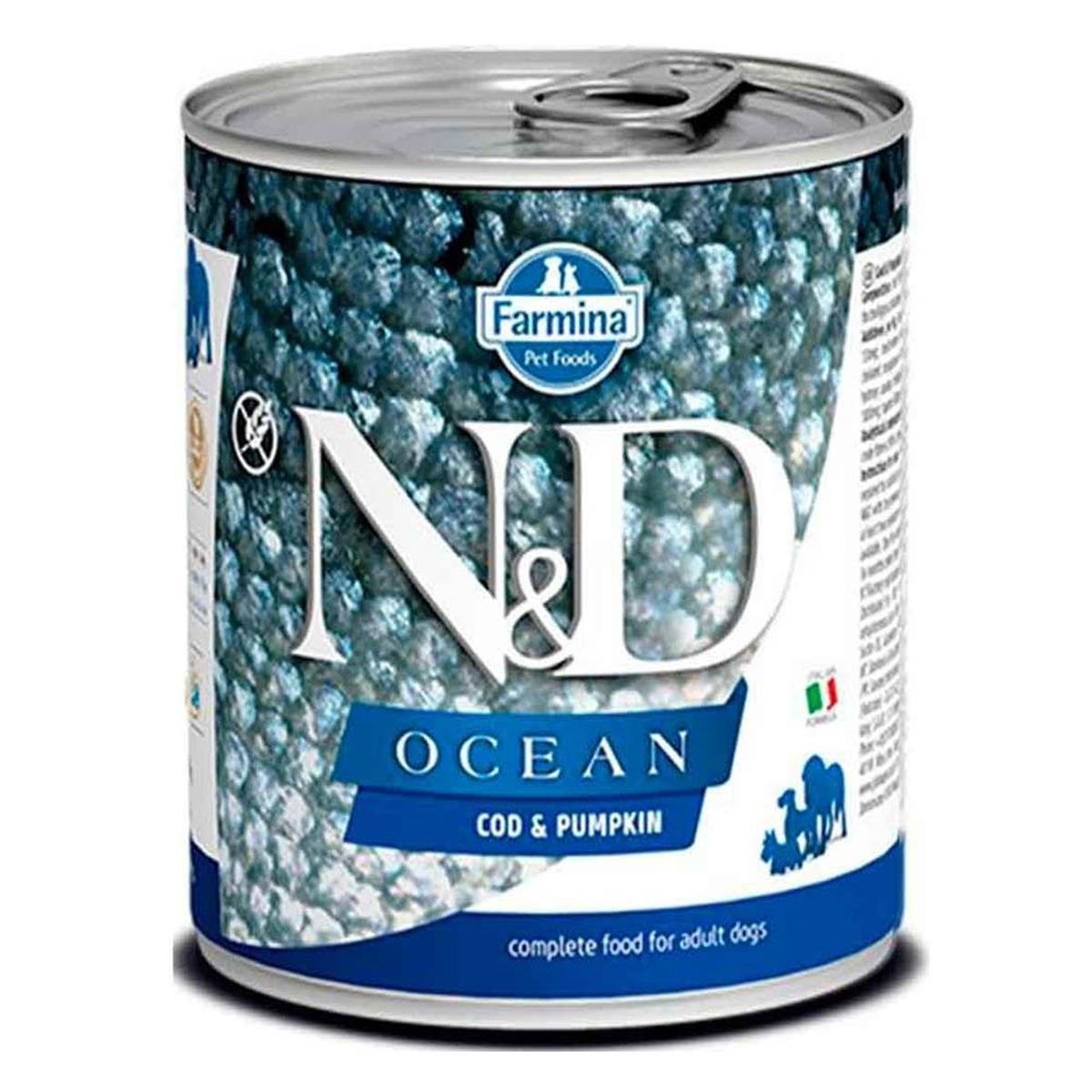 N&D OCEAN MORİNA BALIKLI KÖPEK KONSERVESİ 285 GR8606014102451
