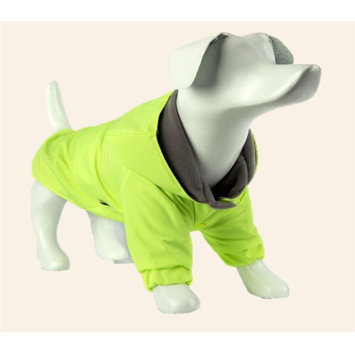 NEON SARI WATERPROOF KAPÜŞONLU MONT8692015220701