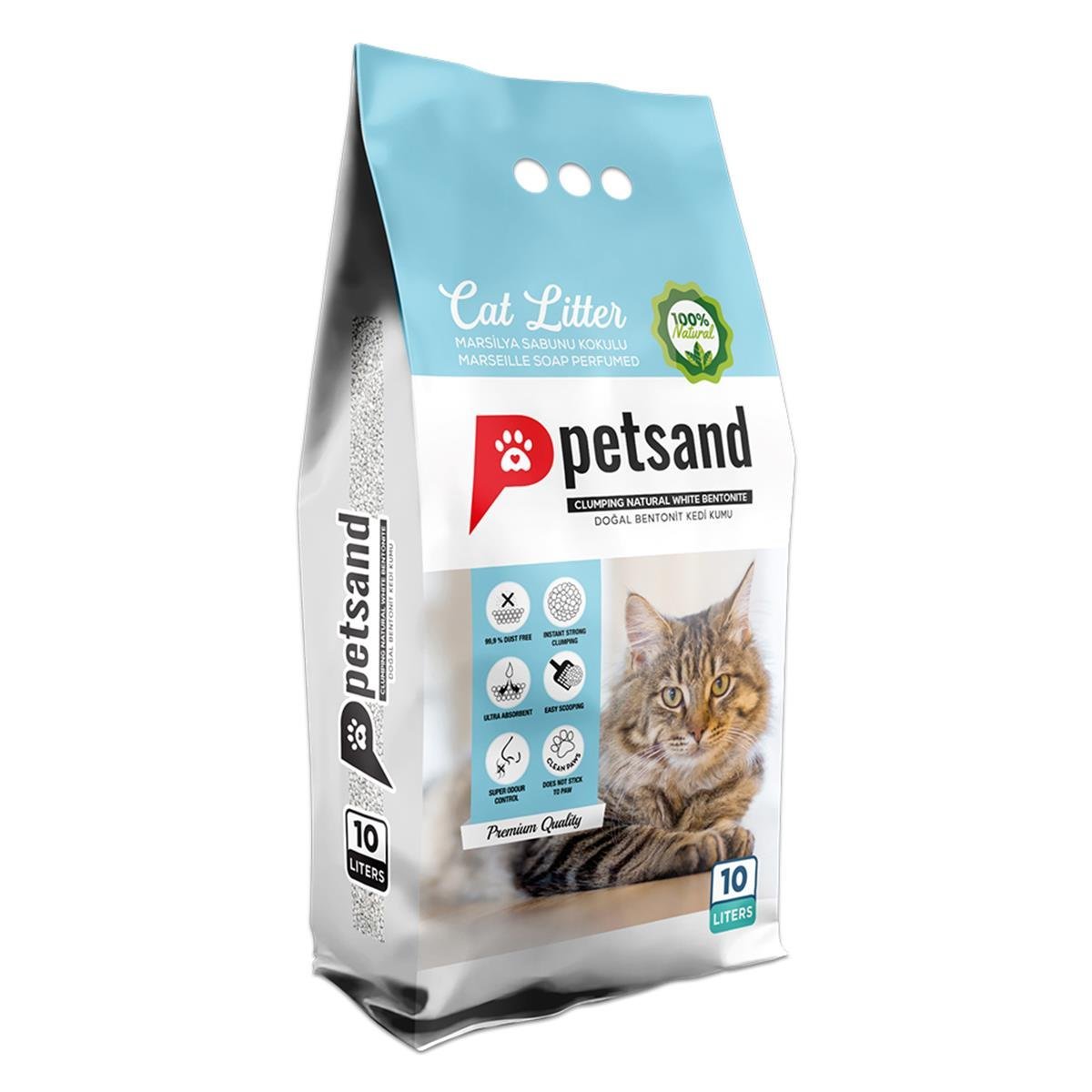 PETSAND 10 LT MARSİLYA SABUNLU8683655070257
