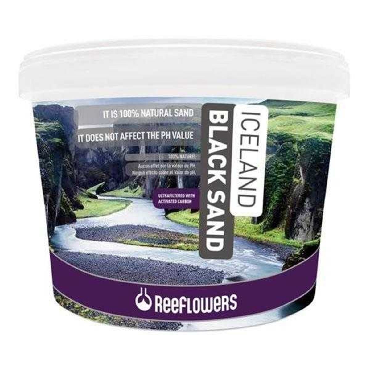 REEFLOWERS  ICELAND BLACK SAND (3-5 MM) - LİVE 25 KG8680716336284