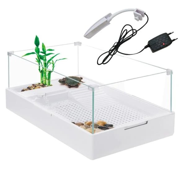 SOBO CAM KAPLUMBAĞA BAHÇESİ FİLTRE-LAMBALI 50X31X25 6925394870159