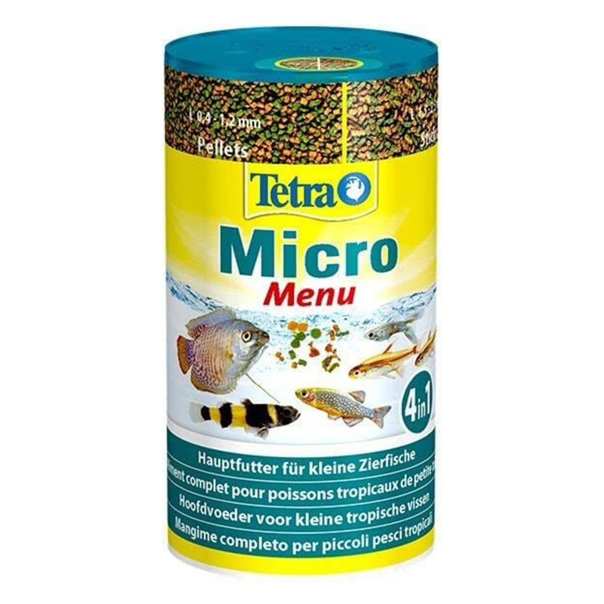 TETRA MİCRO MENÜ 4 IN 1 BALIK YEMİ 100 ML4004218277618