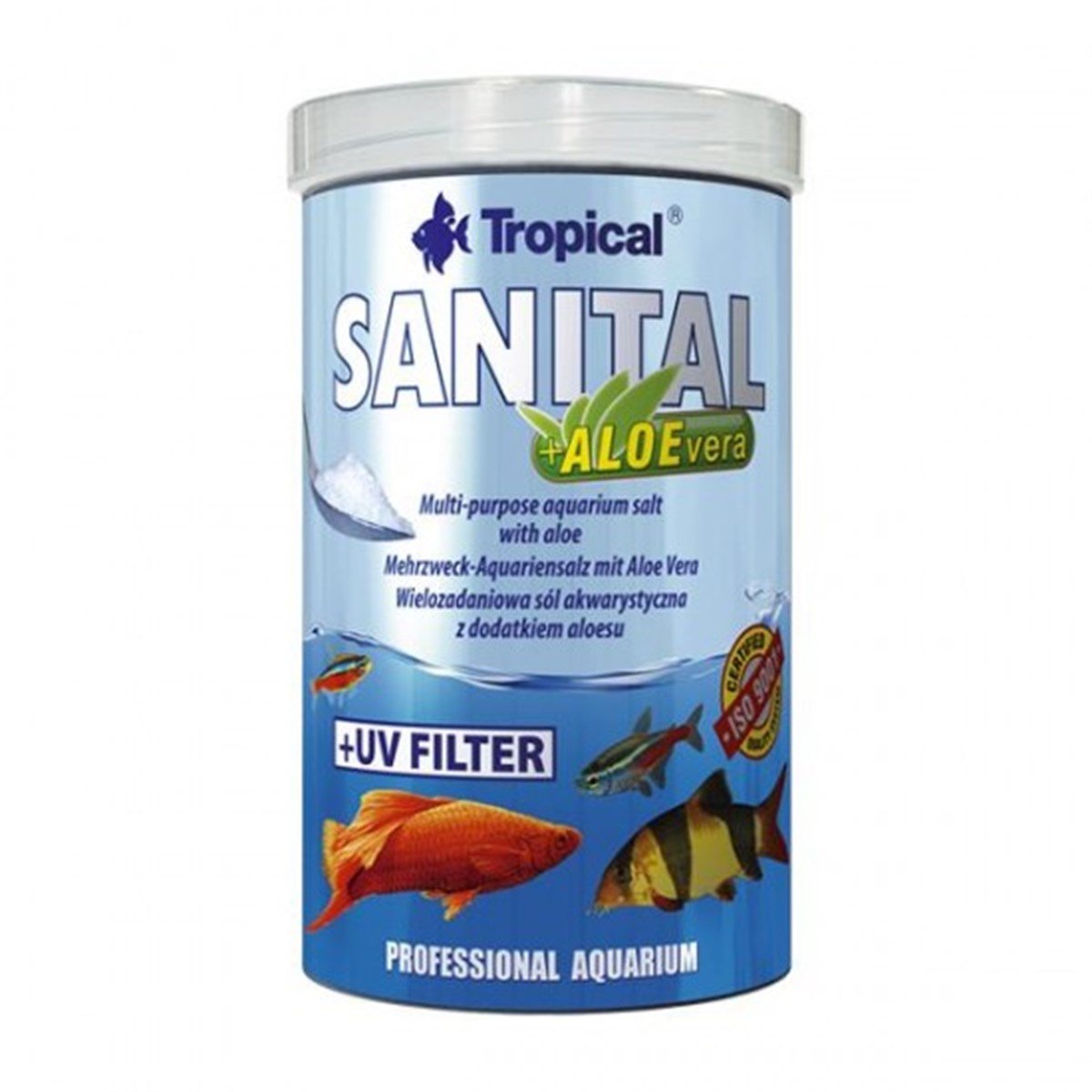 TROPİCAL SANİTAL +ALOVERA 100ML AKVARYUM TUZU