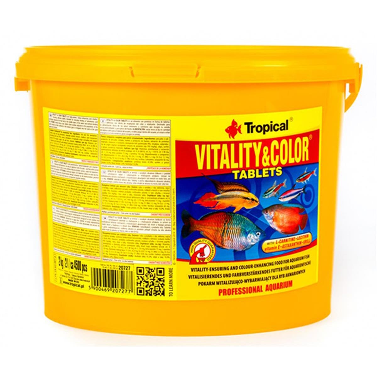TROPİCAL VITALITY COLOR TABLET 2 KG(4500 ADET)5900469207277