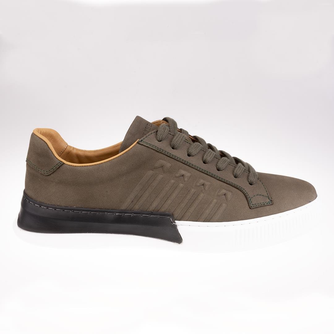 Nubuk Yeşil Erkek Sneaker Spor Ayakkabı