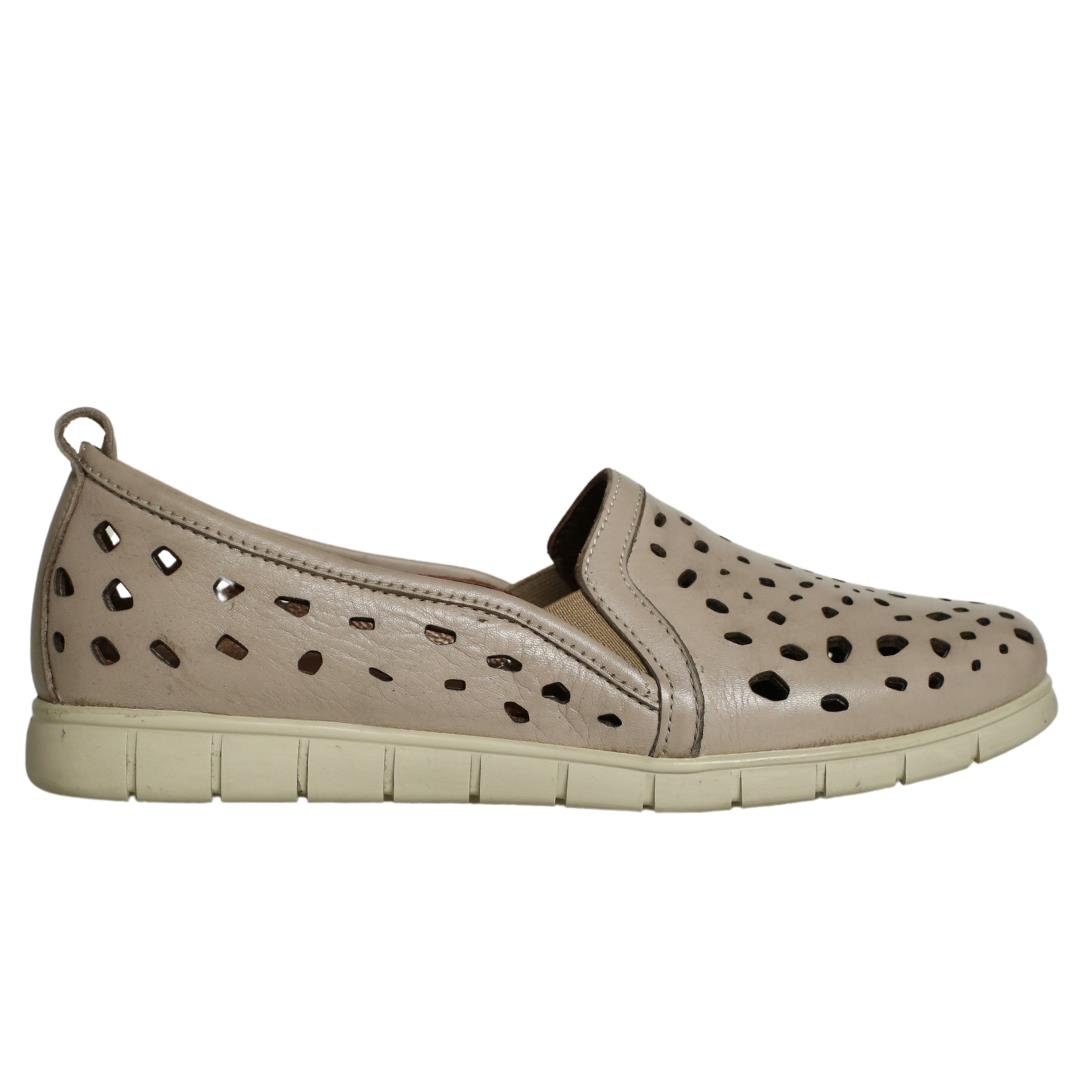 Vizon Kadın Loafer Ayakkabı