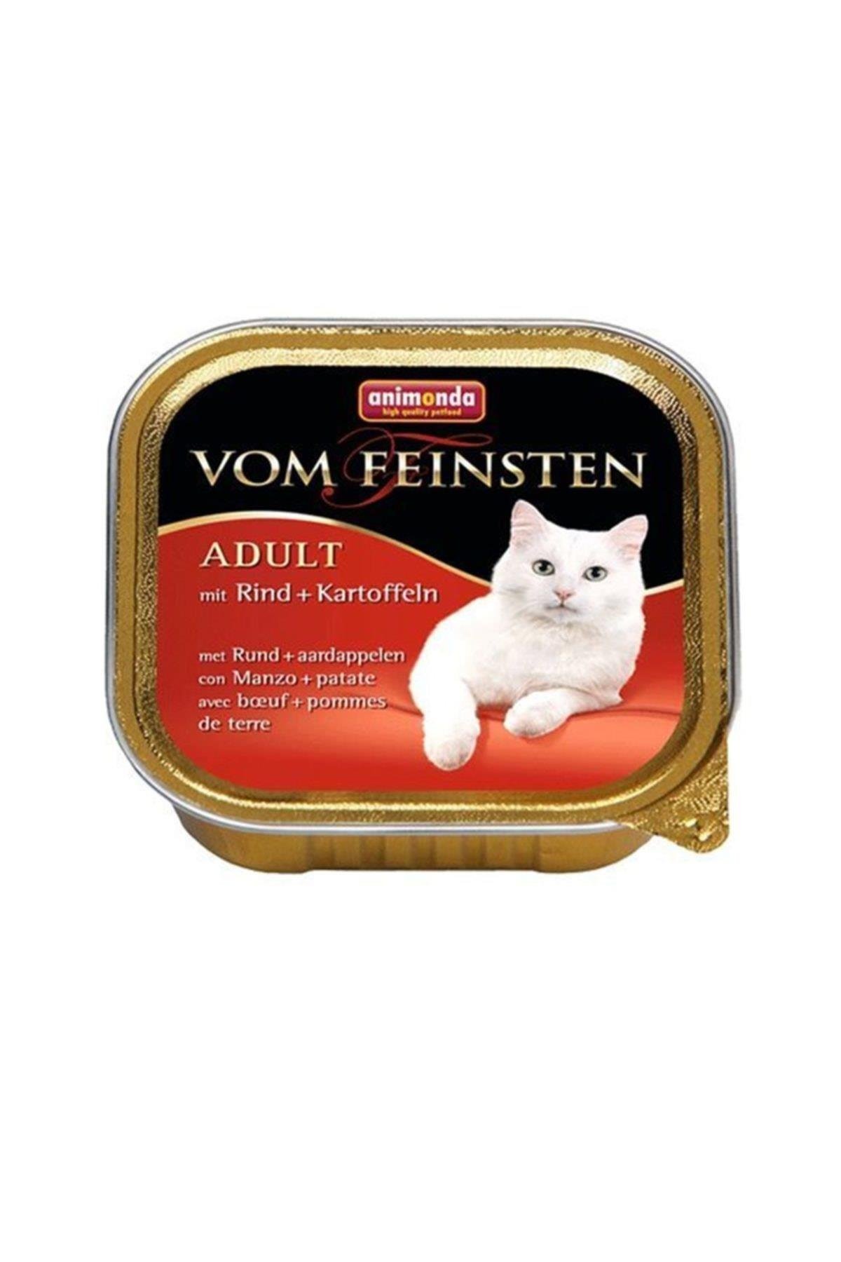 83211 Vom Feinsten Sığır Eti Ve Patatesli Kedi Maması 100 gr
