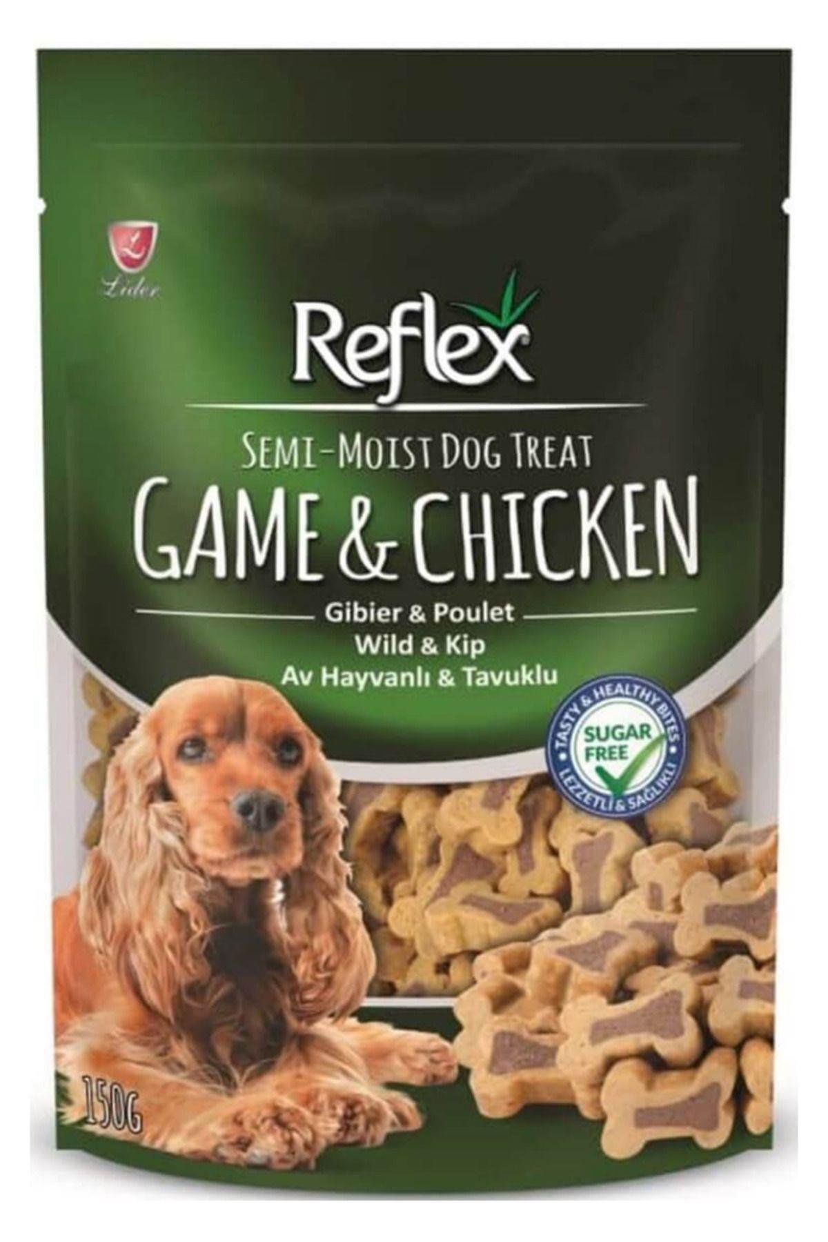 Av Hayvanlı ve Tavuklu Yarı Yumuşak Köpek Ödül Maması 150gr - 5 Adet