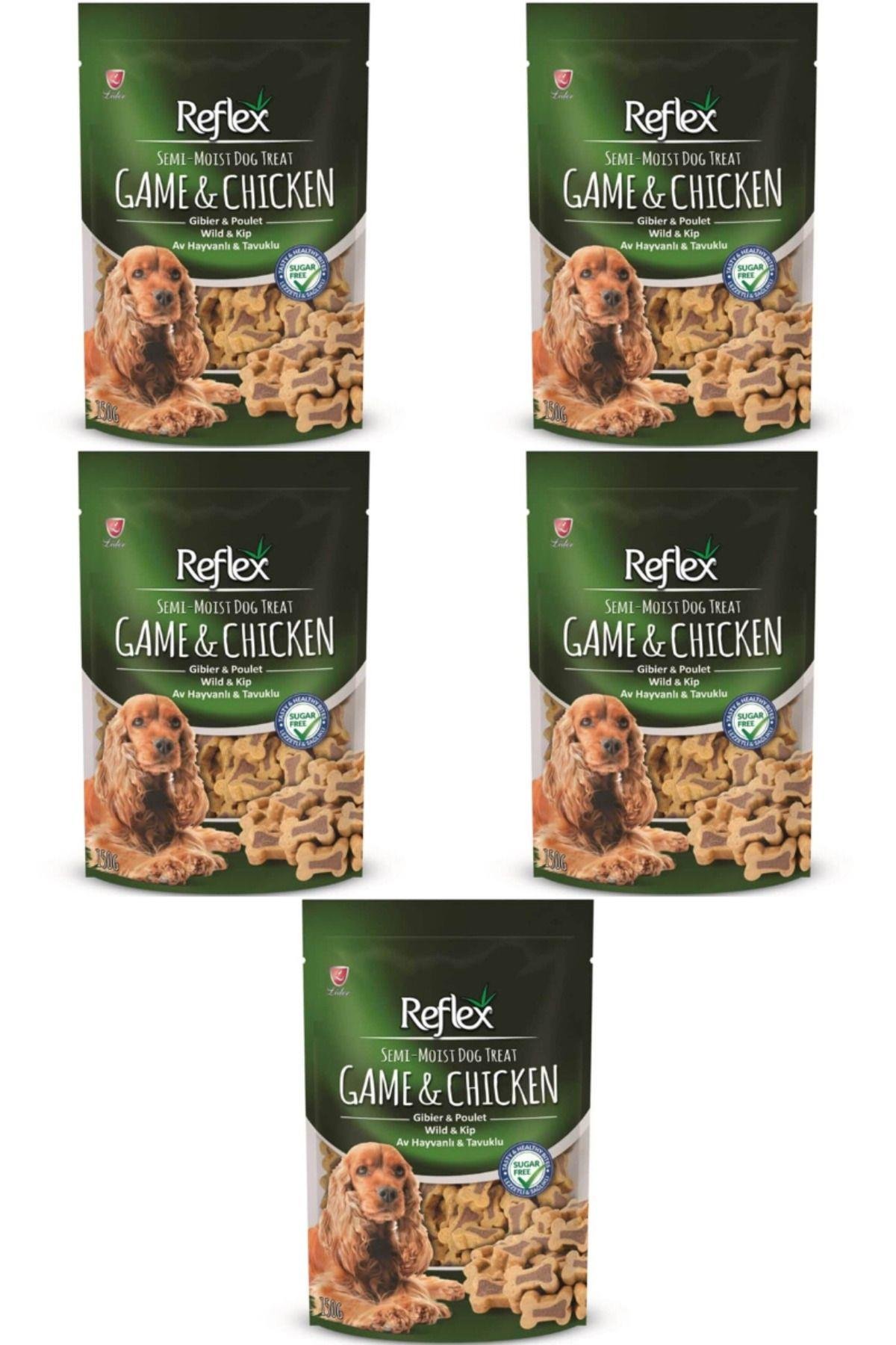 Av Hayvanlı ve Tavuklu Yarı Yumuşak Köpek Ödül Maması 150gr - 5 Adet