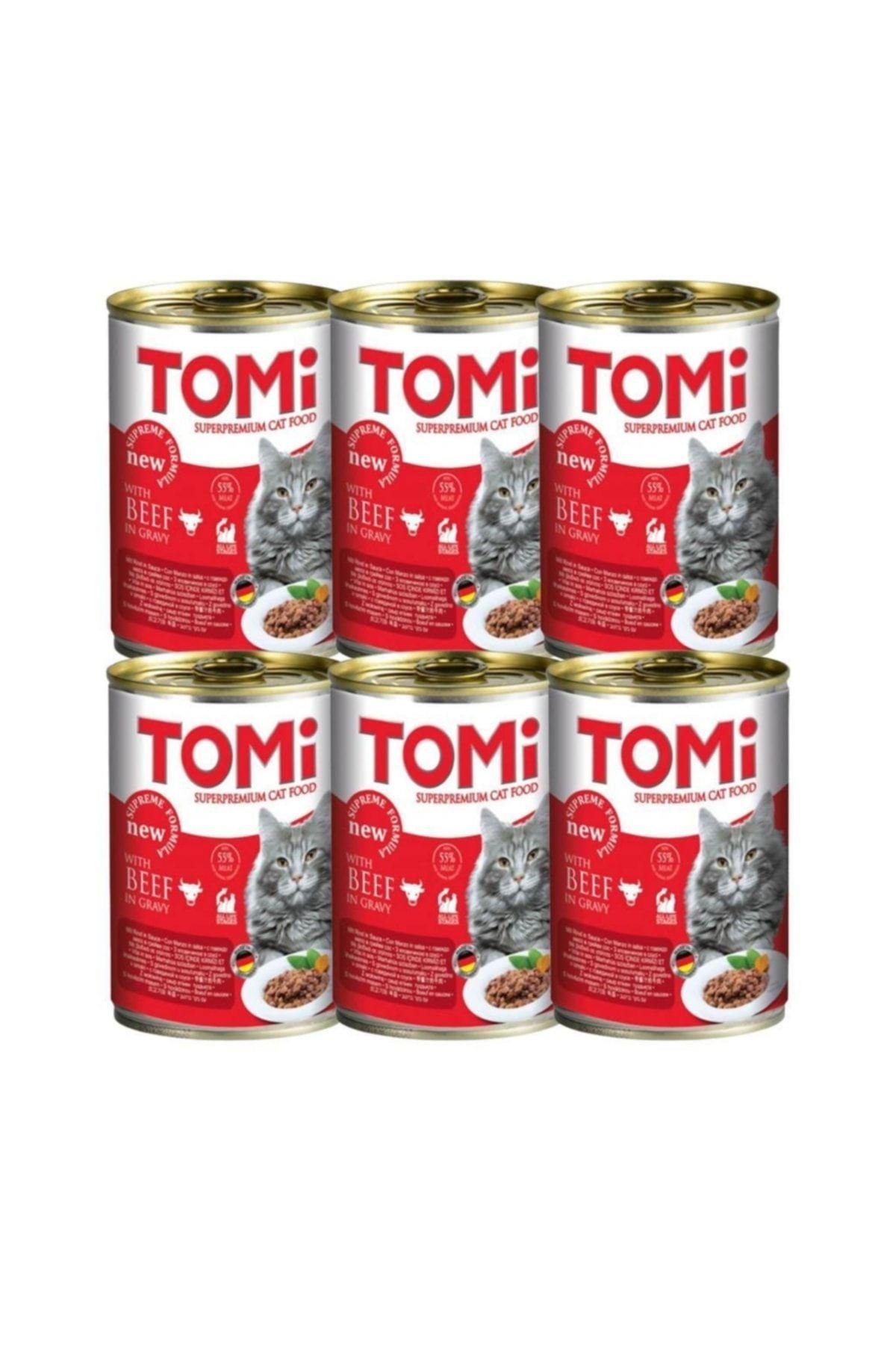 Biftekli Kedi Konservesi 400 Gr X 6 Adet