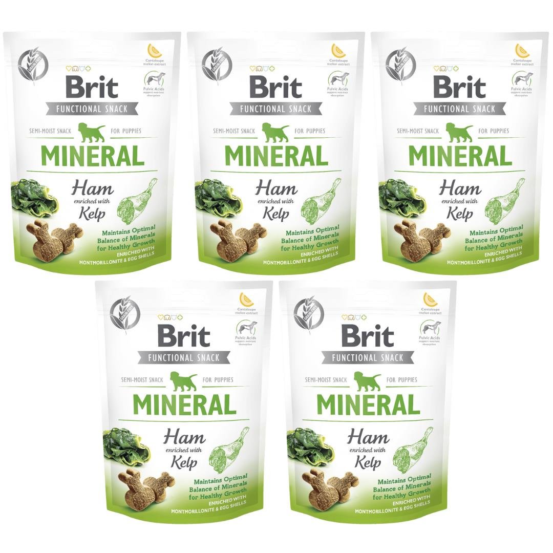 Brit Mineral Jambon ve Deniz Yosunlu Yavru Köpek Ödülü 150gr - 5 Adet