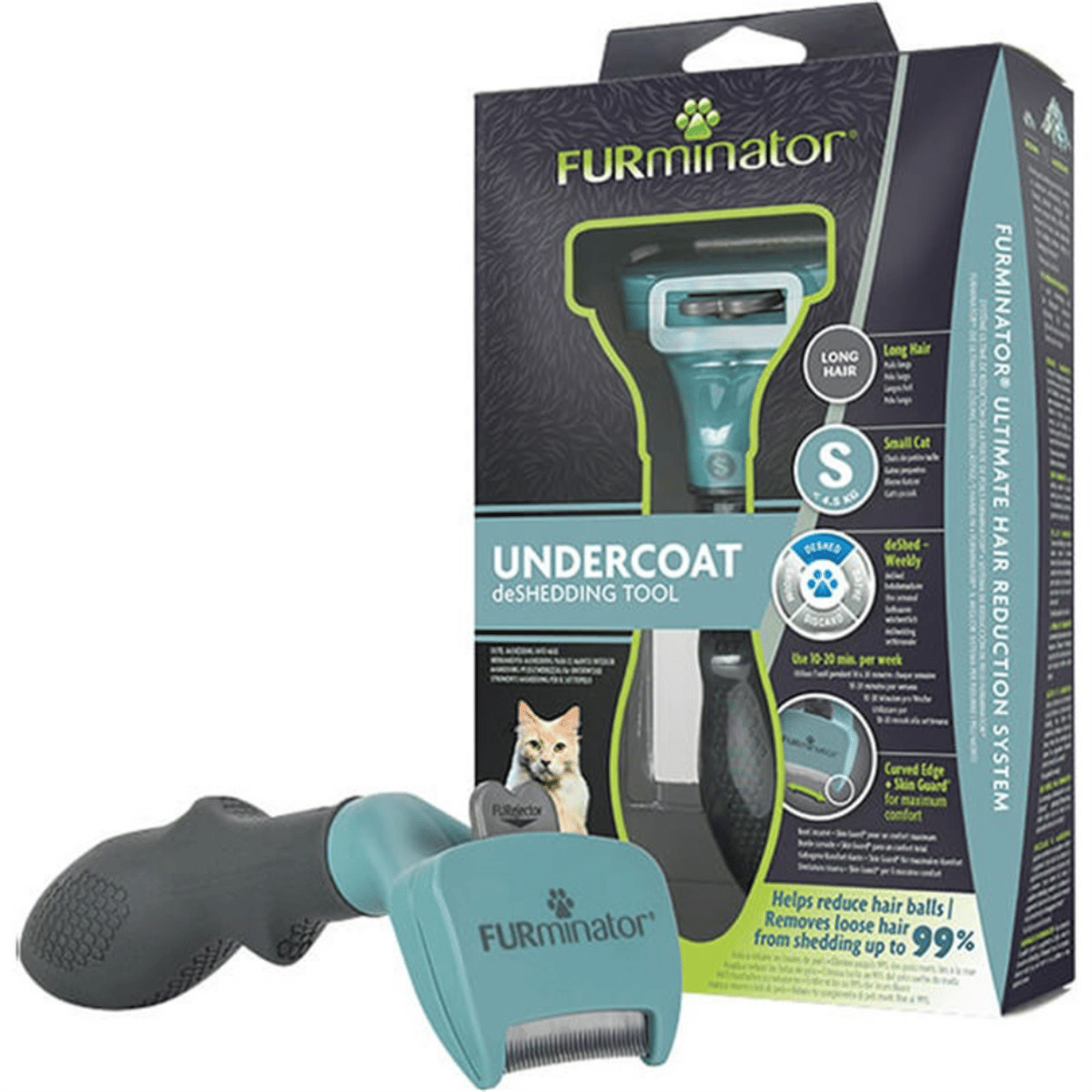 Furminator Long Hair Uzun Tüylü Kedi Tüy Tarağı