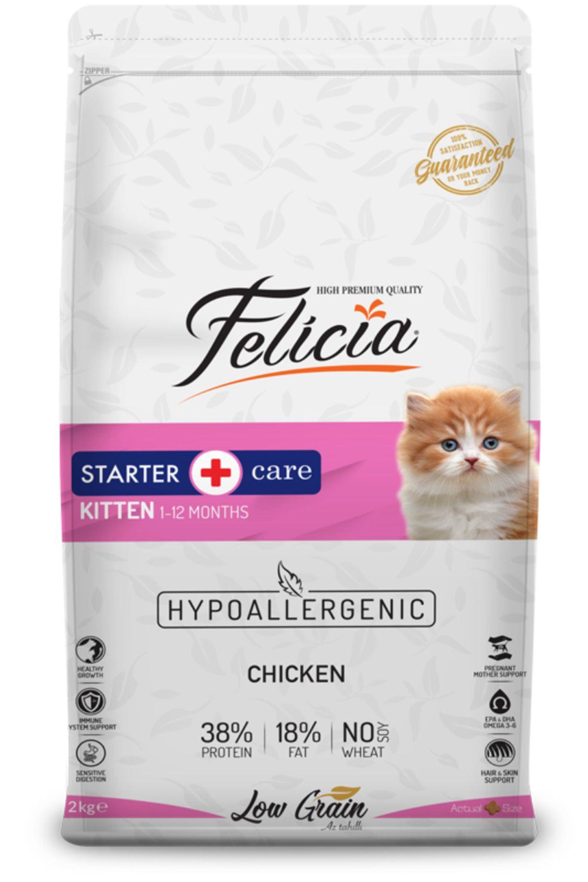 HypoAllergenic Tavuklu ve Hamsili Düşük Tahıllı Yavru Kedi Maması 2kg - 4 Adet