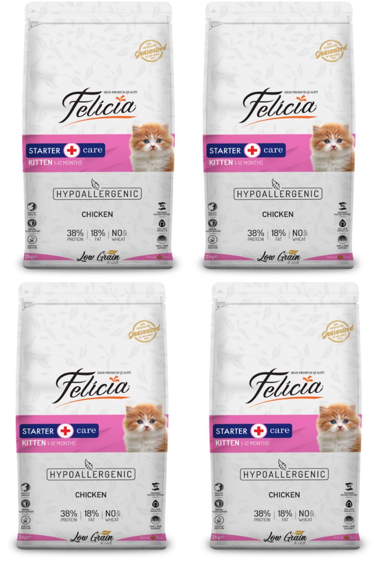 HypoAllergenic Tavuklu ve Hamsili Düşük Tahıllı Yavru Kedi Maması 2kg - 4 Adet