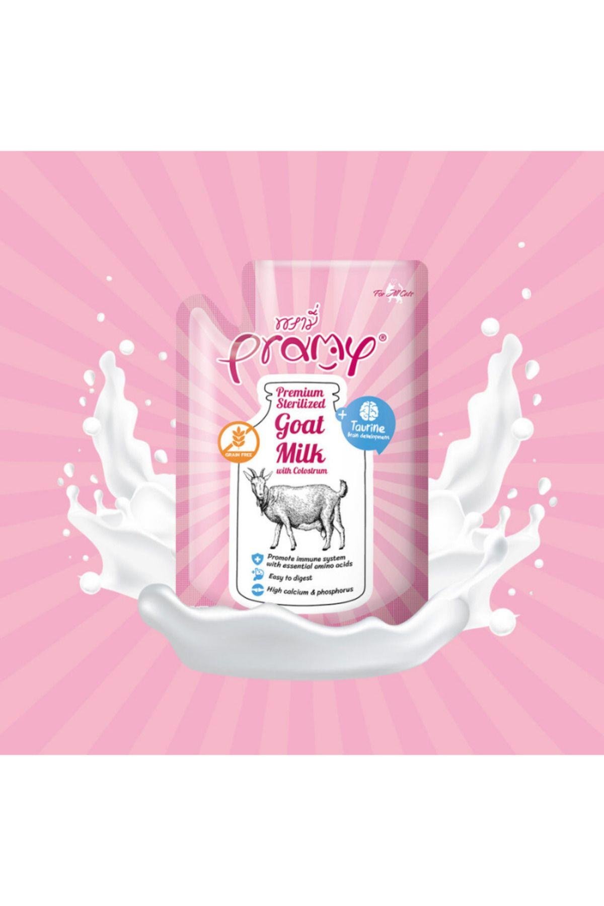 Kolostrum ve Taurinli Yavru Kediler İçin Sterilize Keçi Sütü 60gr - 24 Adet