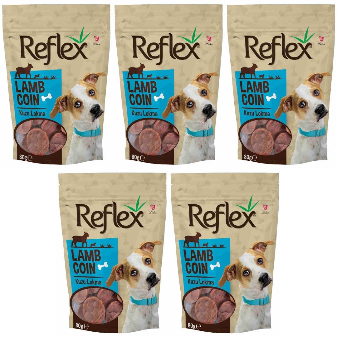 Kuzu Etli Pul Köpek Ödülü 80gr - 5 Adet