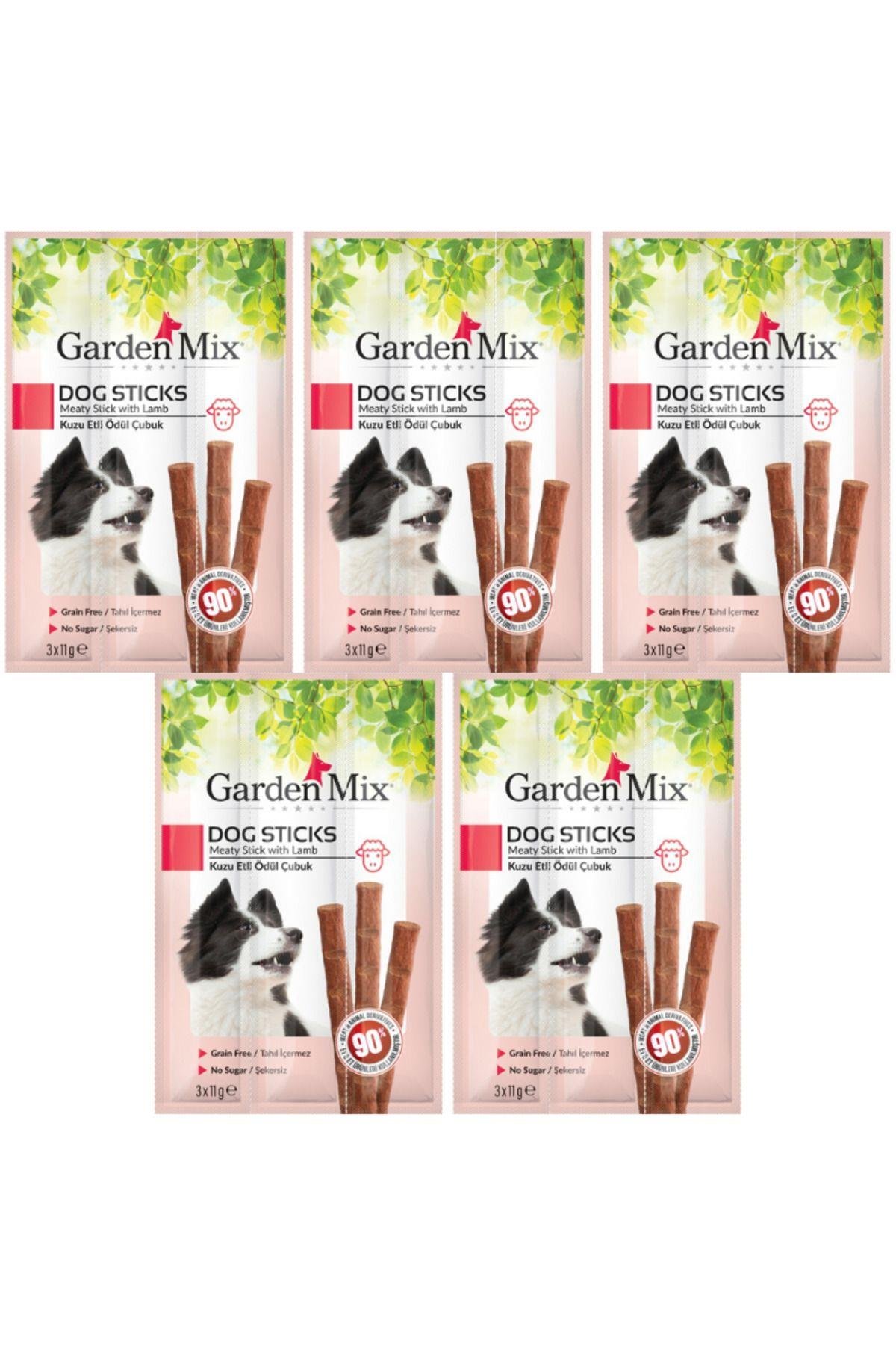 Kuzu Etli Tahılsız Köpek Ödül Çubuğu 33gr (3'lü) - 5 Paket