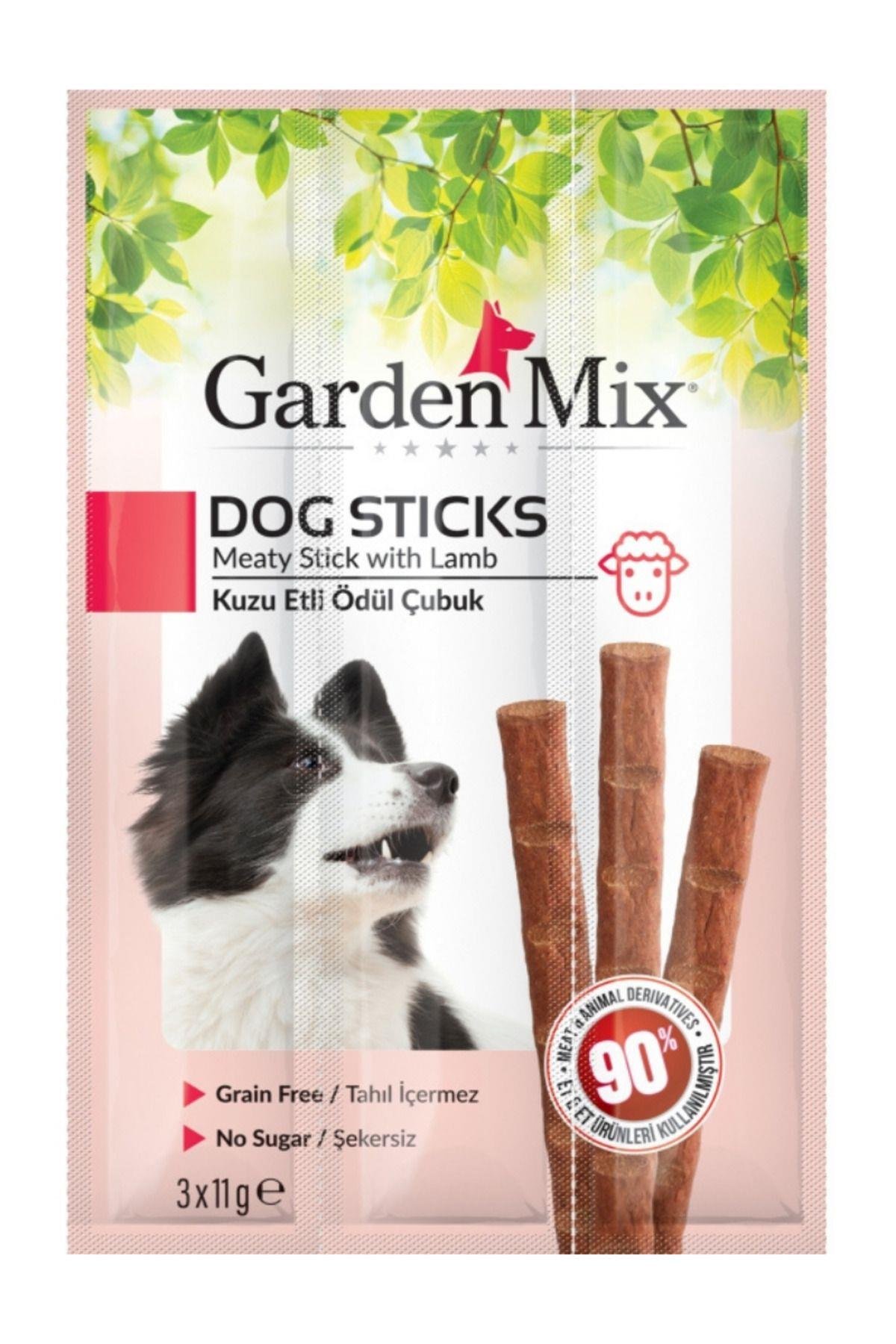 Kuzu Etli Tahılsız Köpek Ödül Çubuğu 33gr (3'lü) - 5 Paket