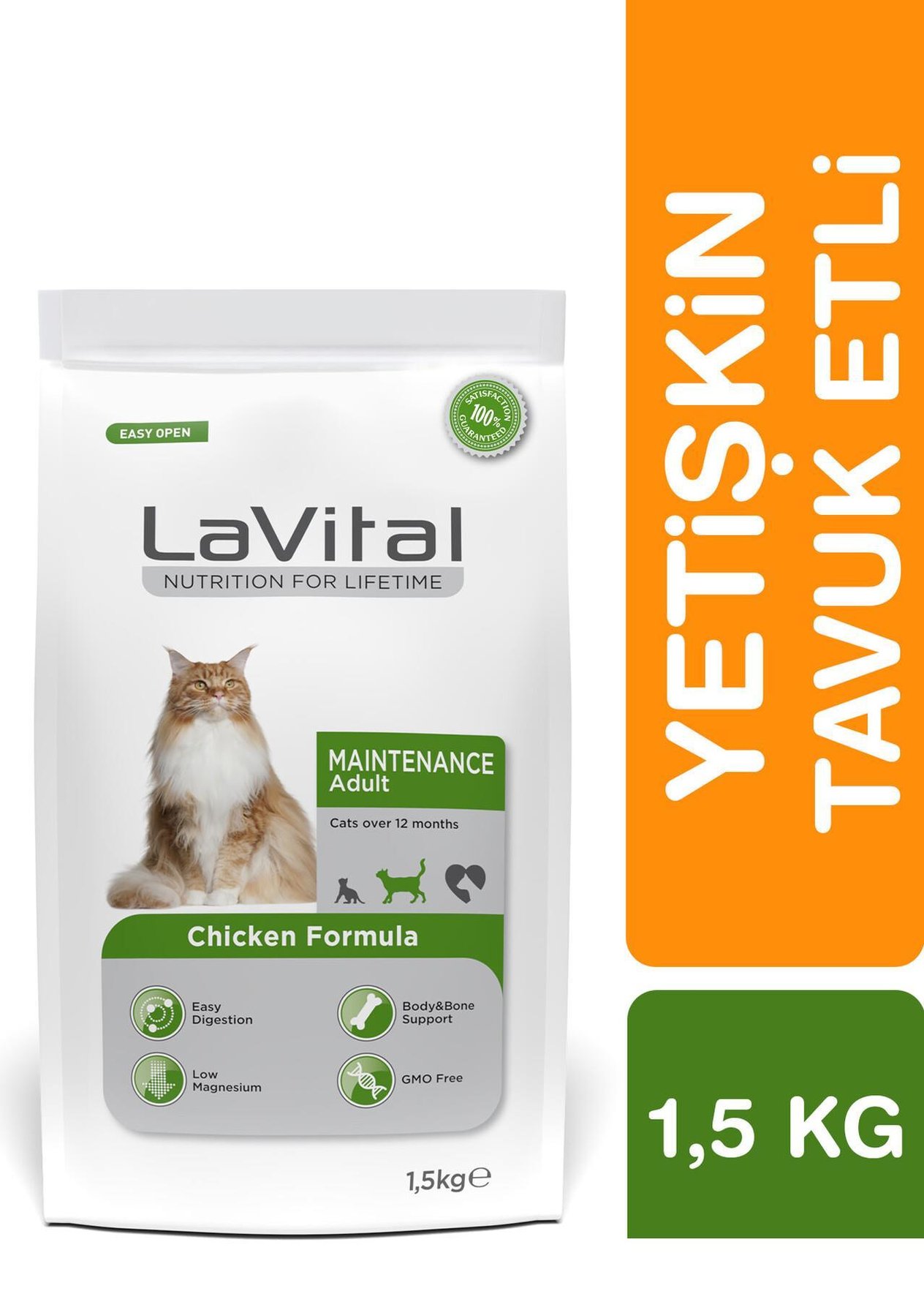 LaVital Maintenance Tavuklu Yetişkin Kedi Maması 1.5kg - 6 Adet