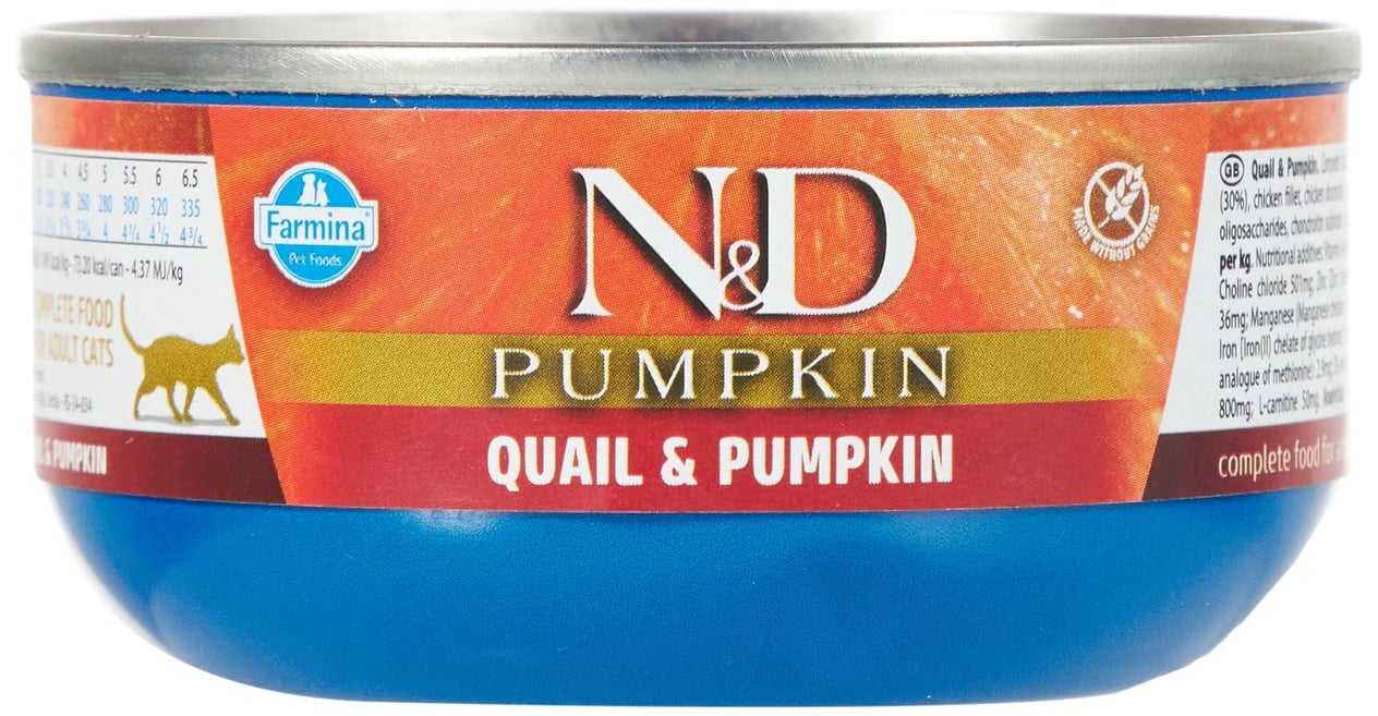 N&D Pumpkın Bıldırcın 70 Gr