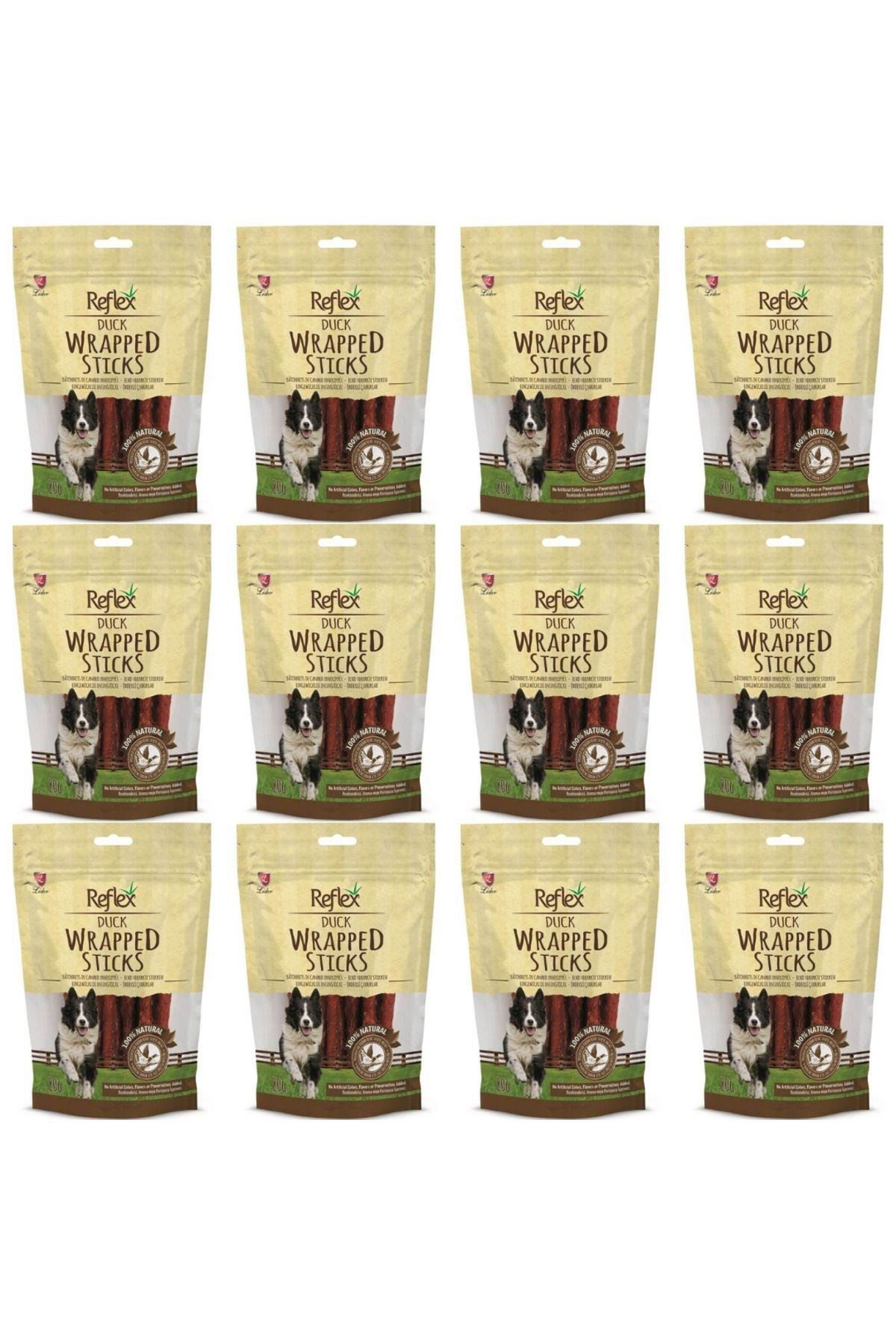 Ördek Sargılı Köpek Ödül Çubuğu 80gr - 12 Adet
