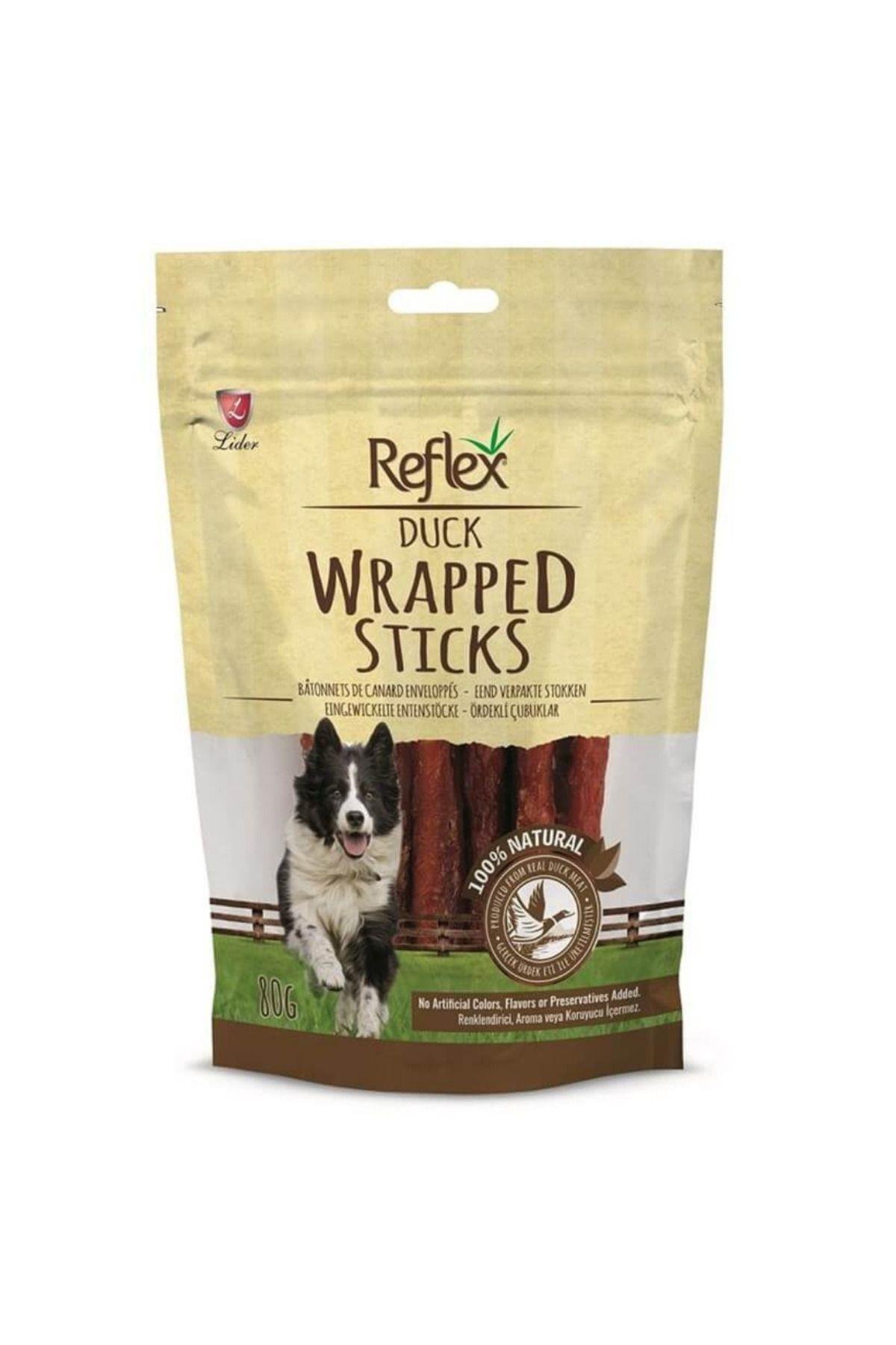 Ördek Sargılı Köpek Ödül Çubuğu 80gr - 12 Adet